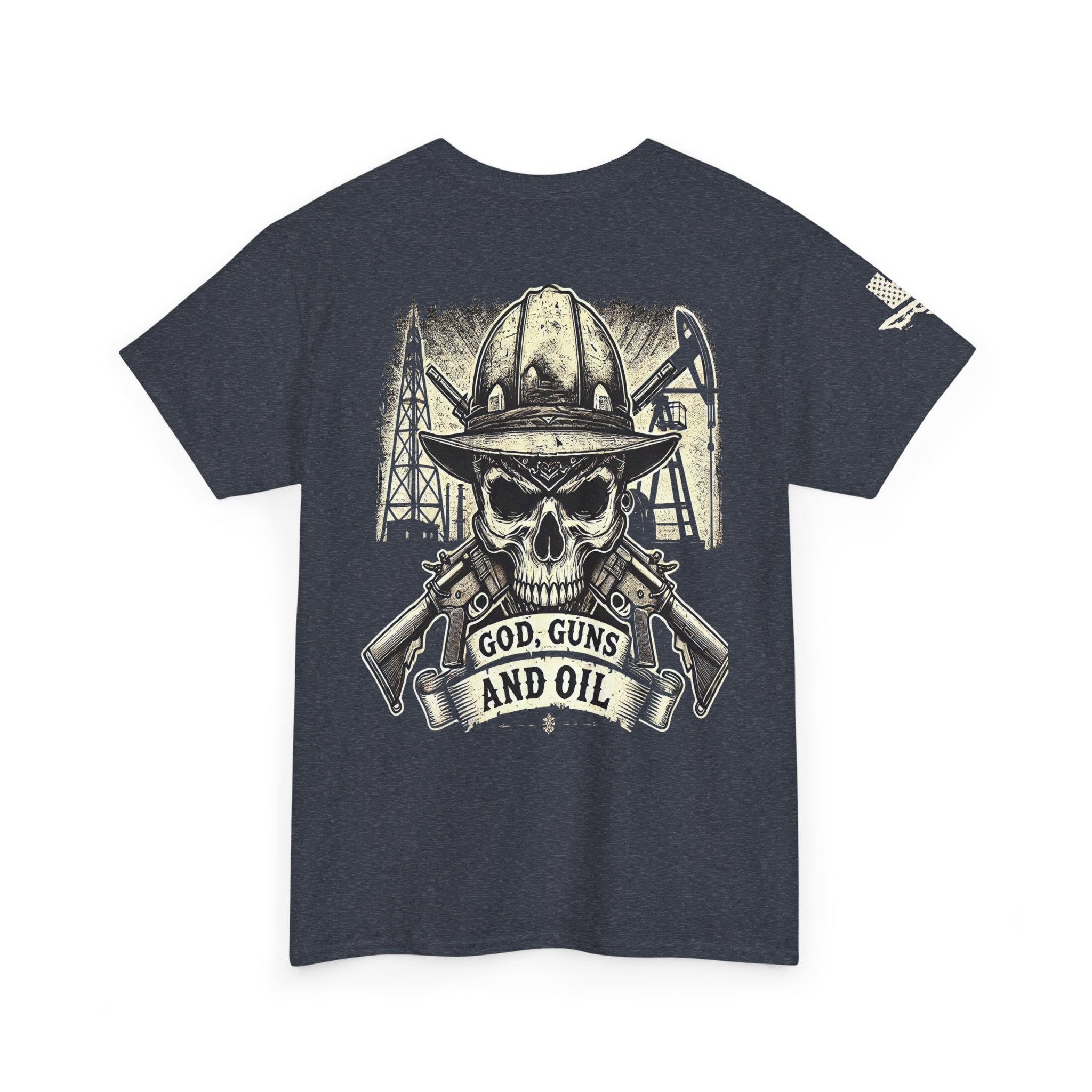God, Guns, and Oil - SS - Back