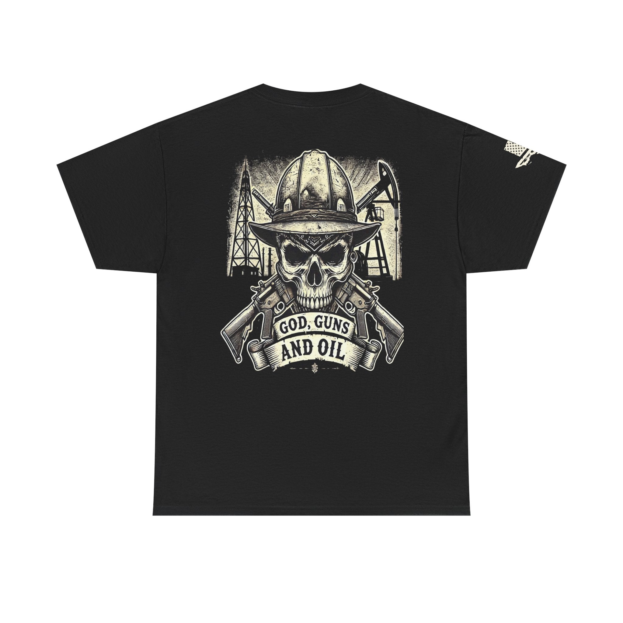 God, Guns, and Oil - SS - Back