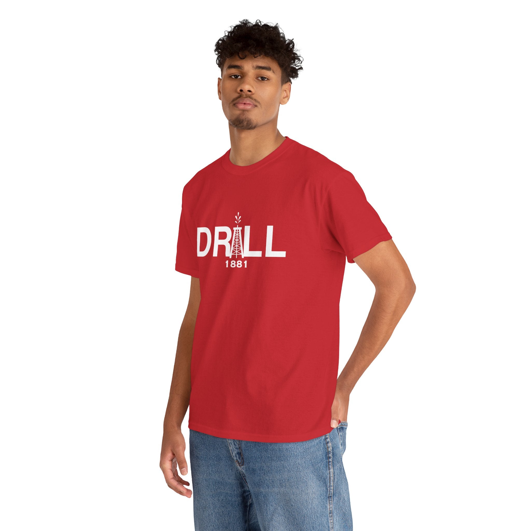 Drill Basic White Logo - SS - Front