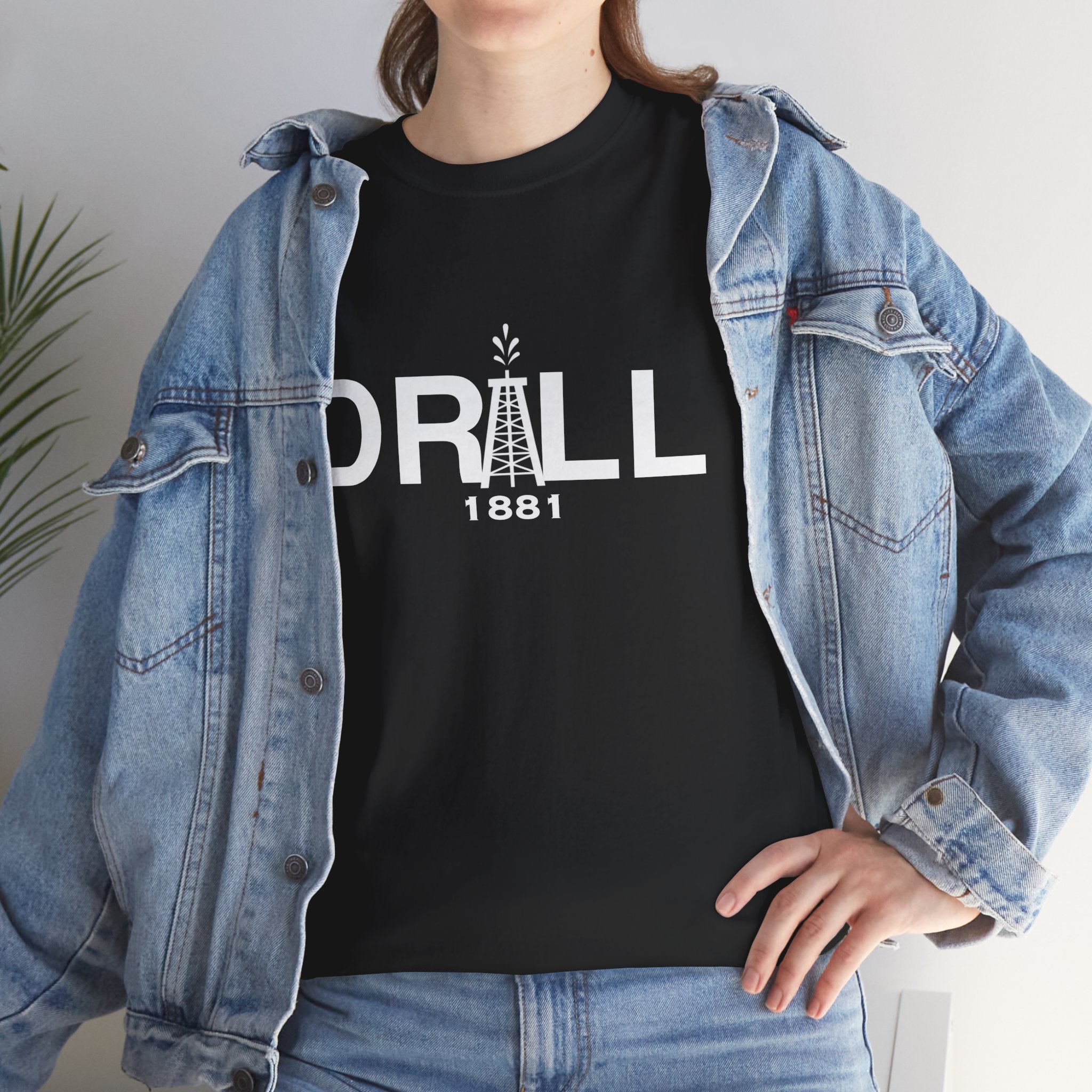 Drill Basic White Logo - SS - Front