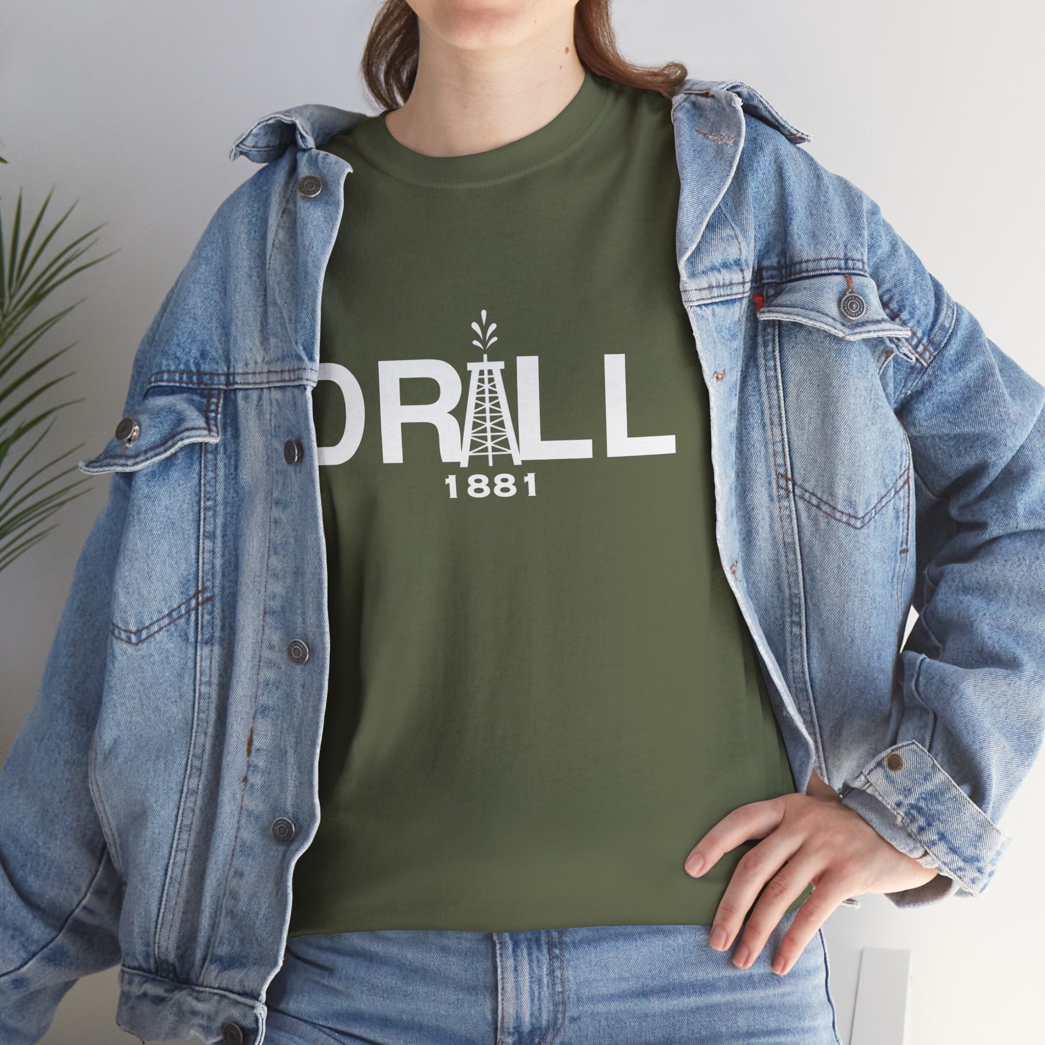 Drill Basic White Logo - SS - Front