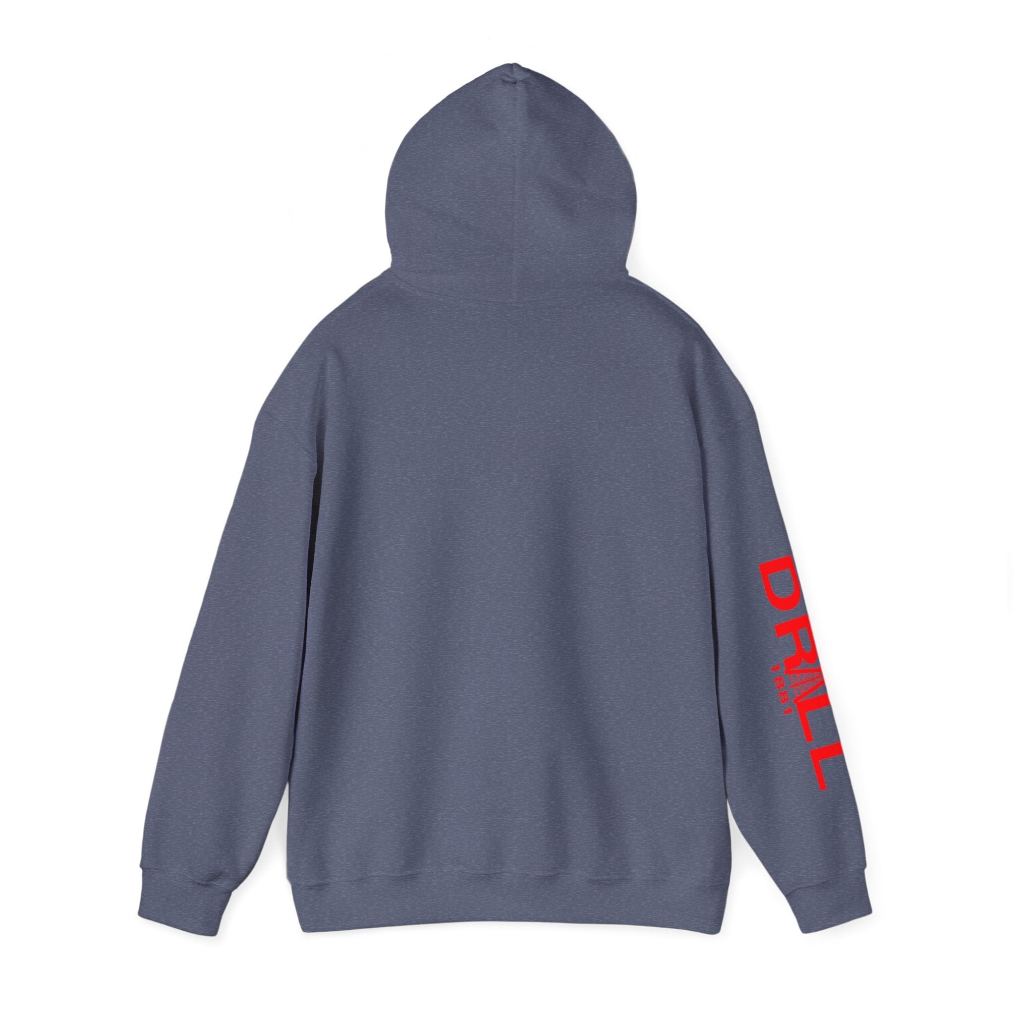 Drill Basic Red Logo - Heavy Blend™ Hoodie