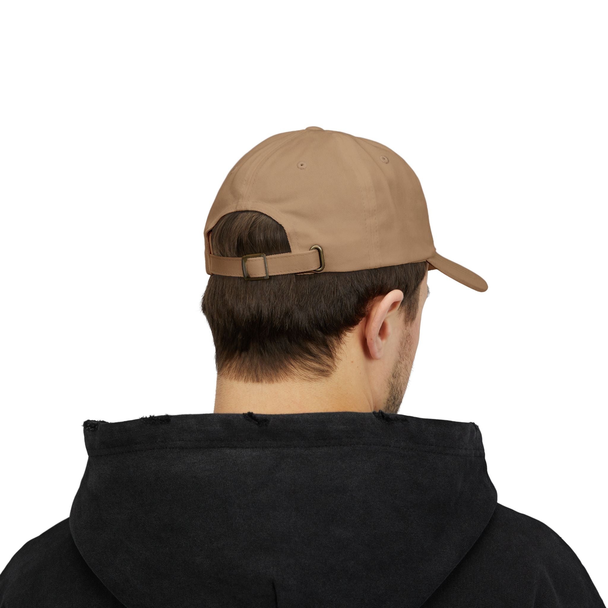 $50 Oil Classic Dad Cap - Vintage Style Adjustable White Hat