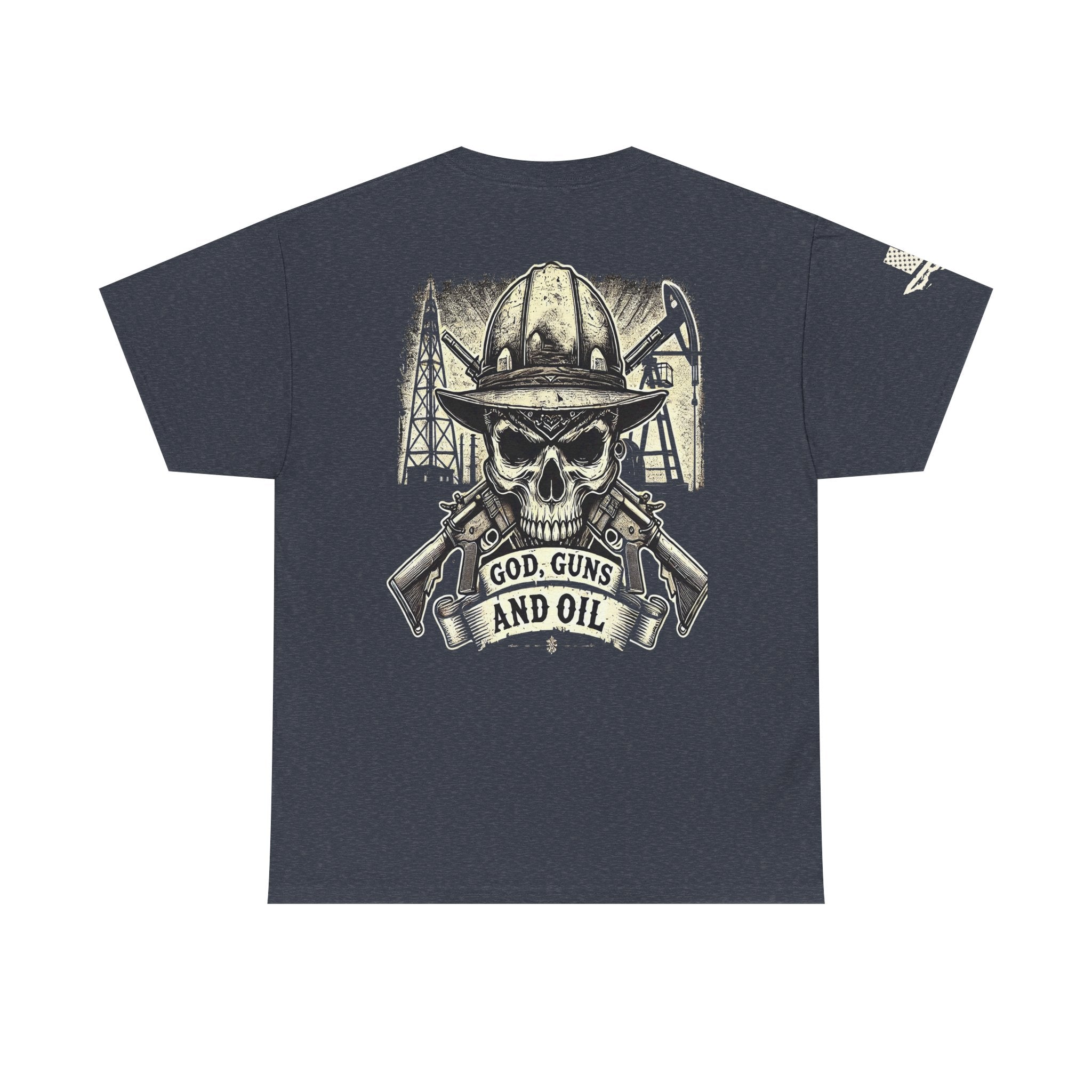 God, Guns, and Oil - SS - Back