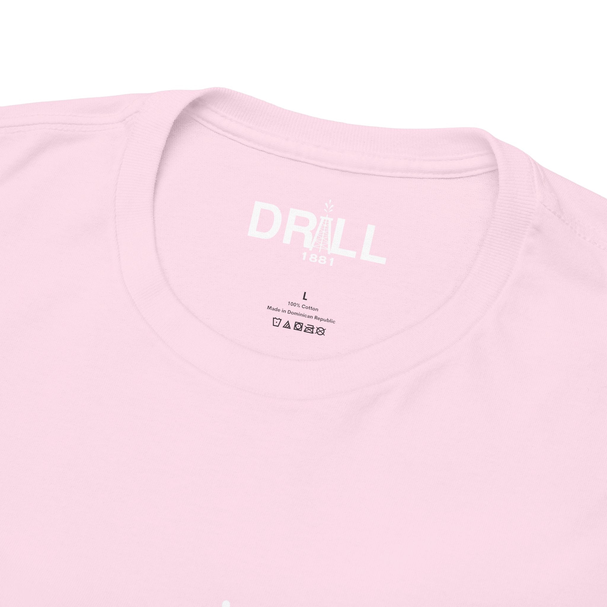 Drill Basic White Logo - SS - Front