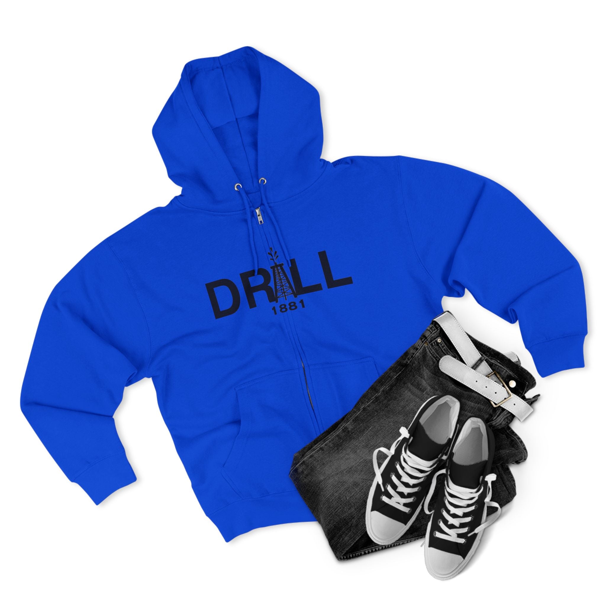Drill Texas - Unisex Zip Hoodie