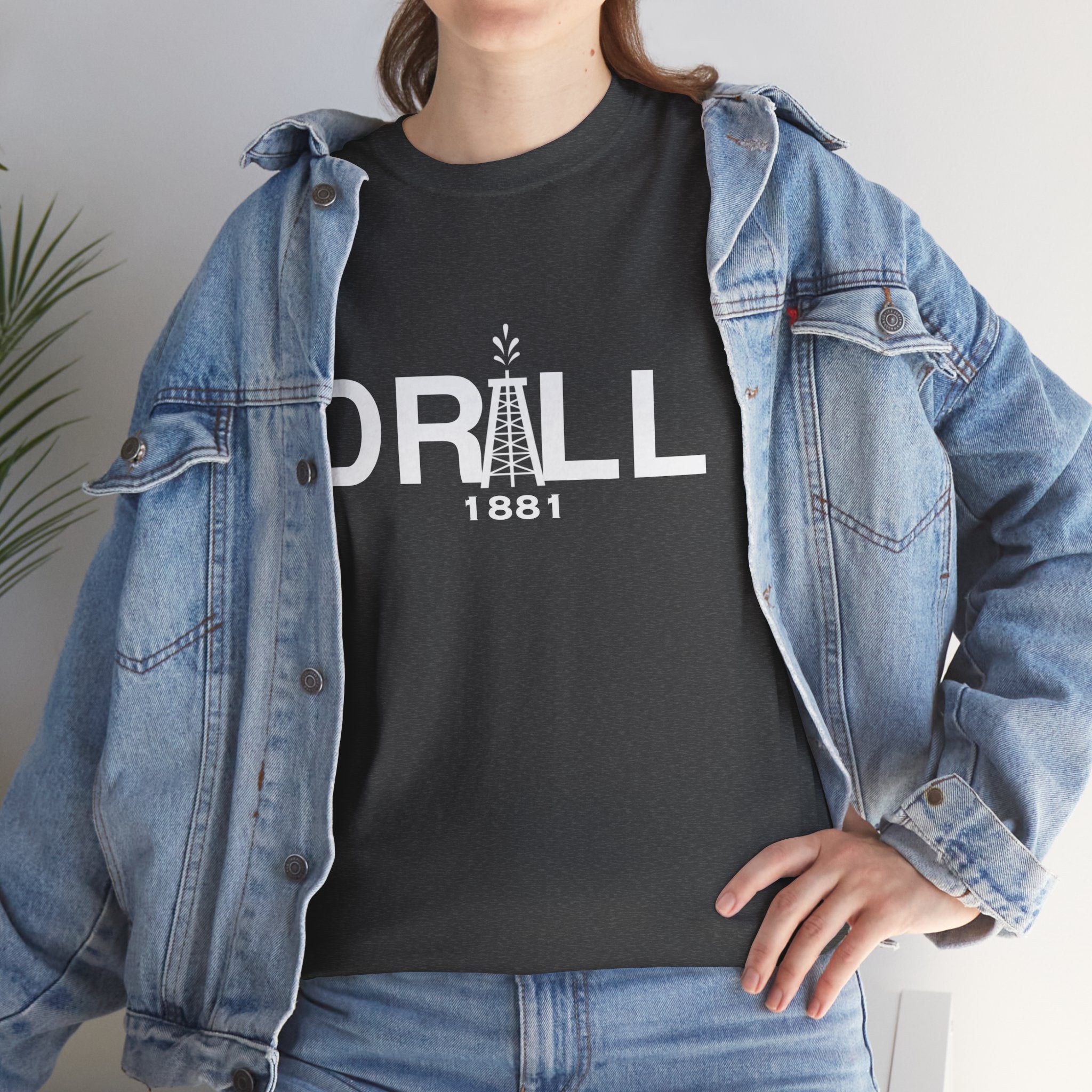 Drill Basic White Logo - SS - Front