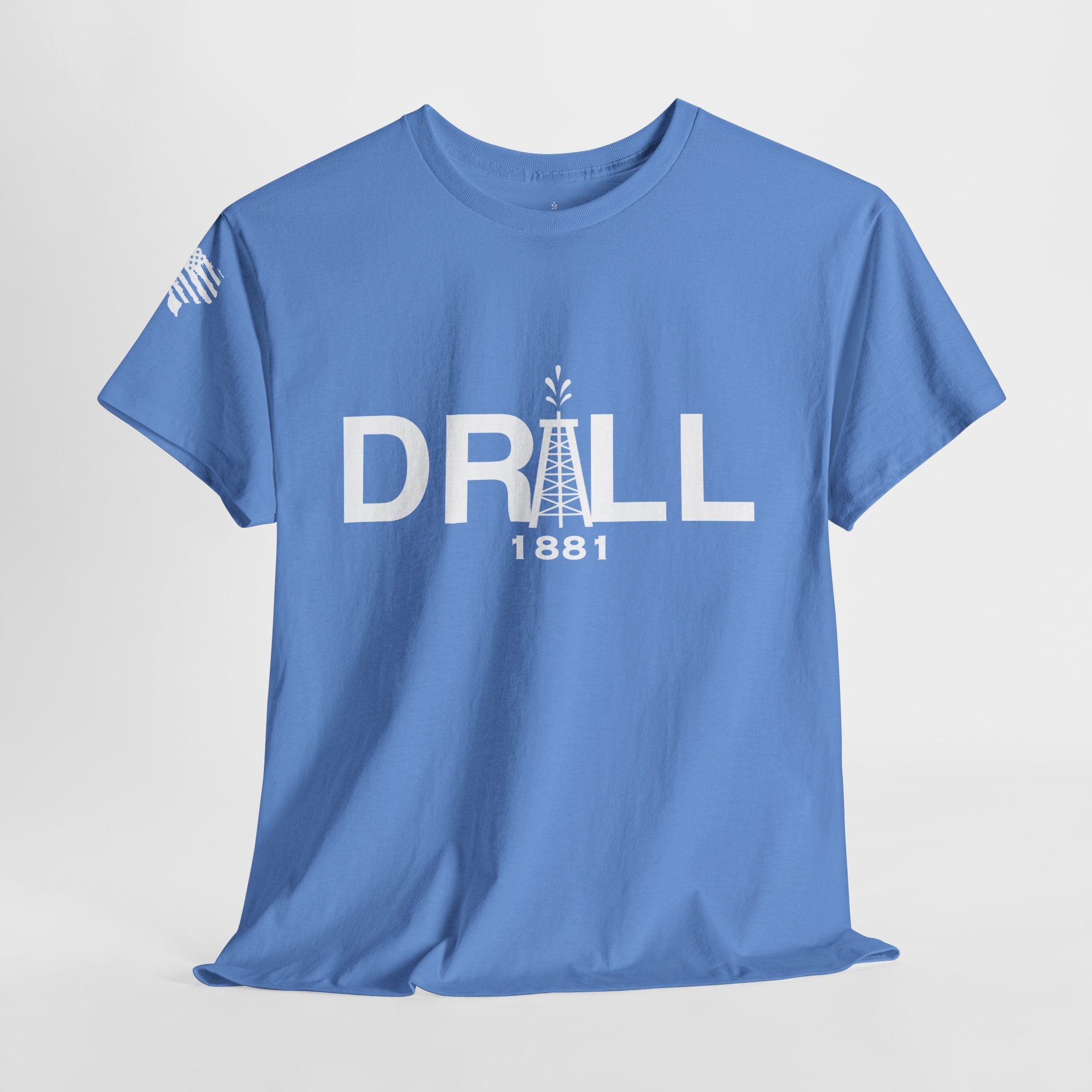Drill Basic White Logo - SS - Front