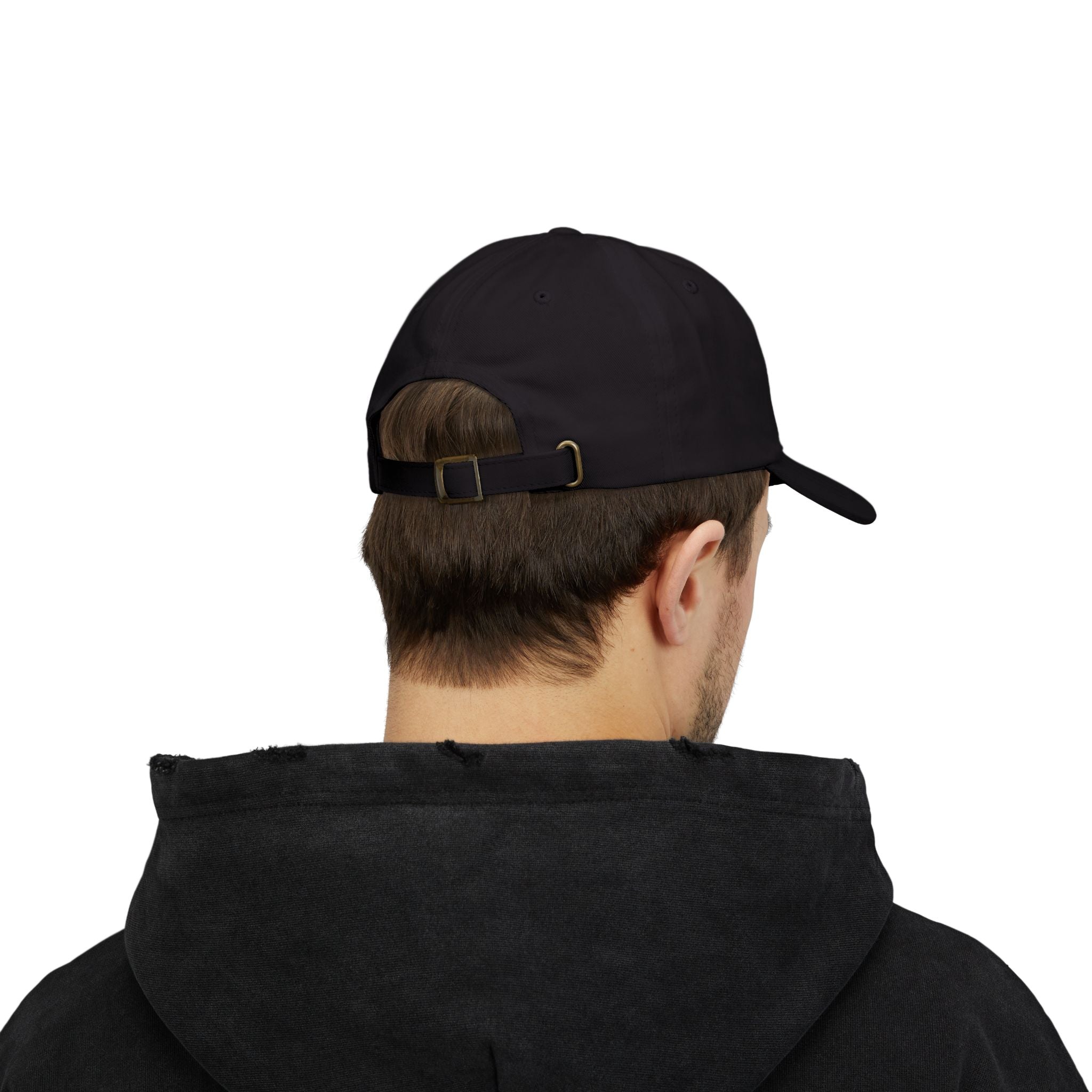 $50 Oil Classic Dad Cap - Vintage Style Adjustable White Hat
