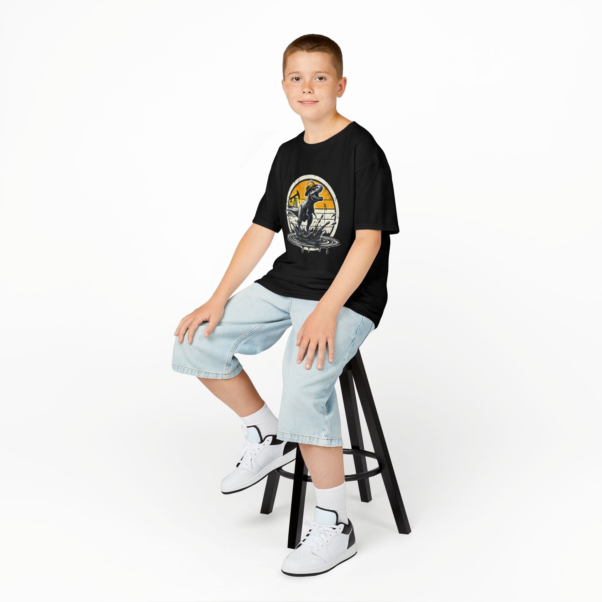 T-Rex Splash 2 - Kids Heavy Cotton™ Tee