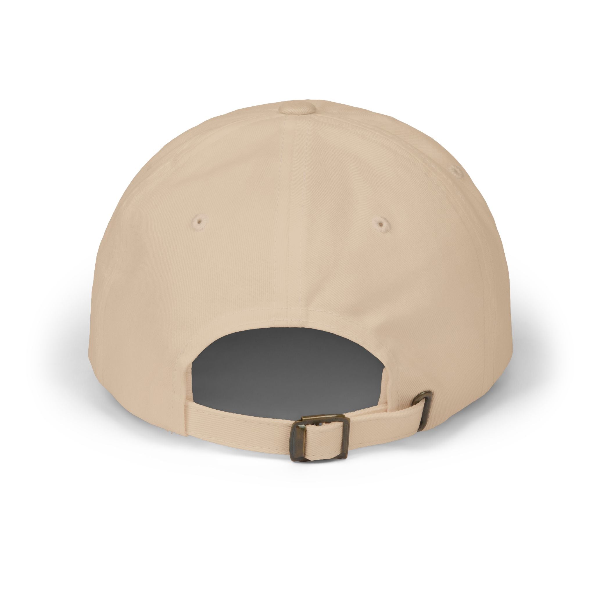 $50 Oil Classic Dad Cap - Vintage Style Adjustable White Hat