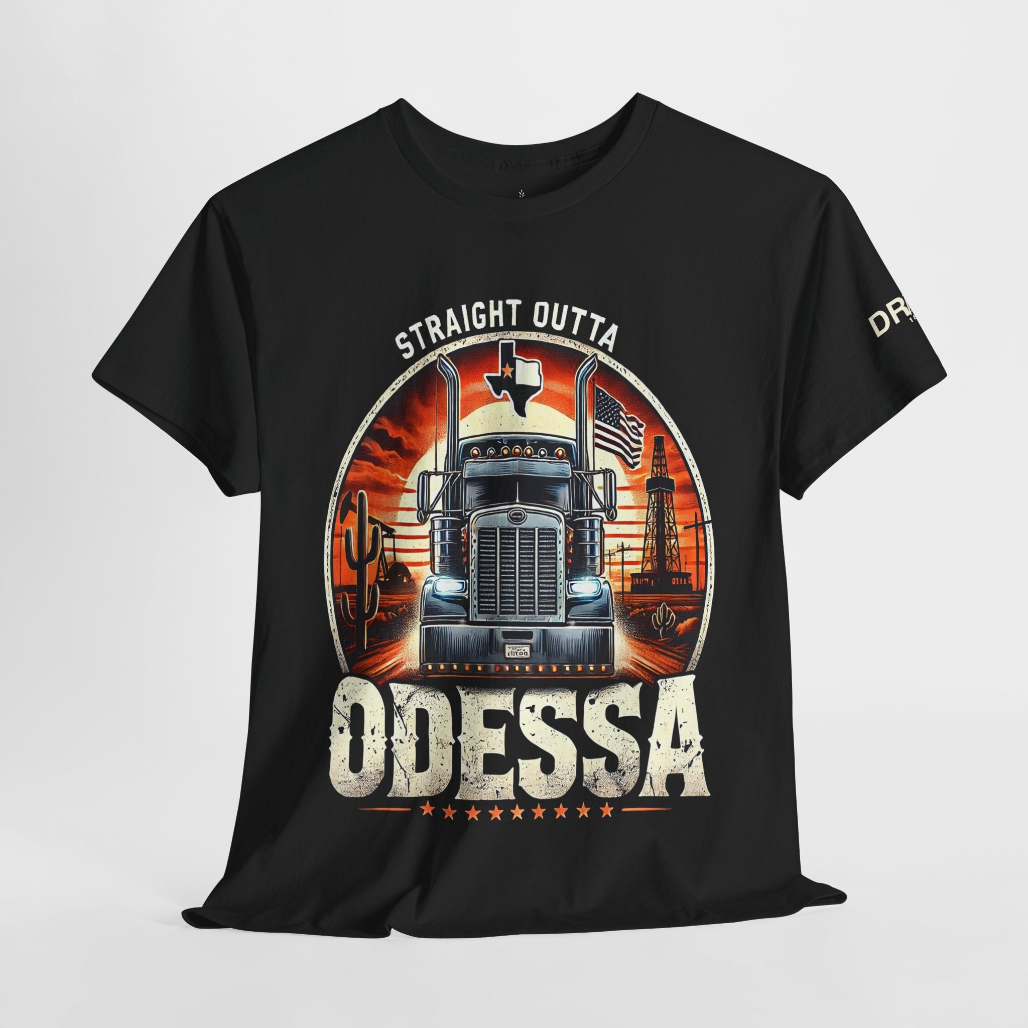 Straight Outta Odessa Trucker - SS - Front