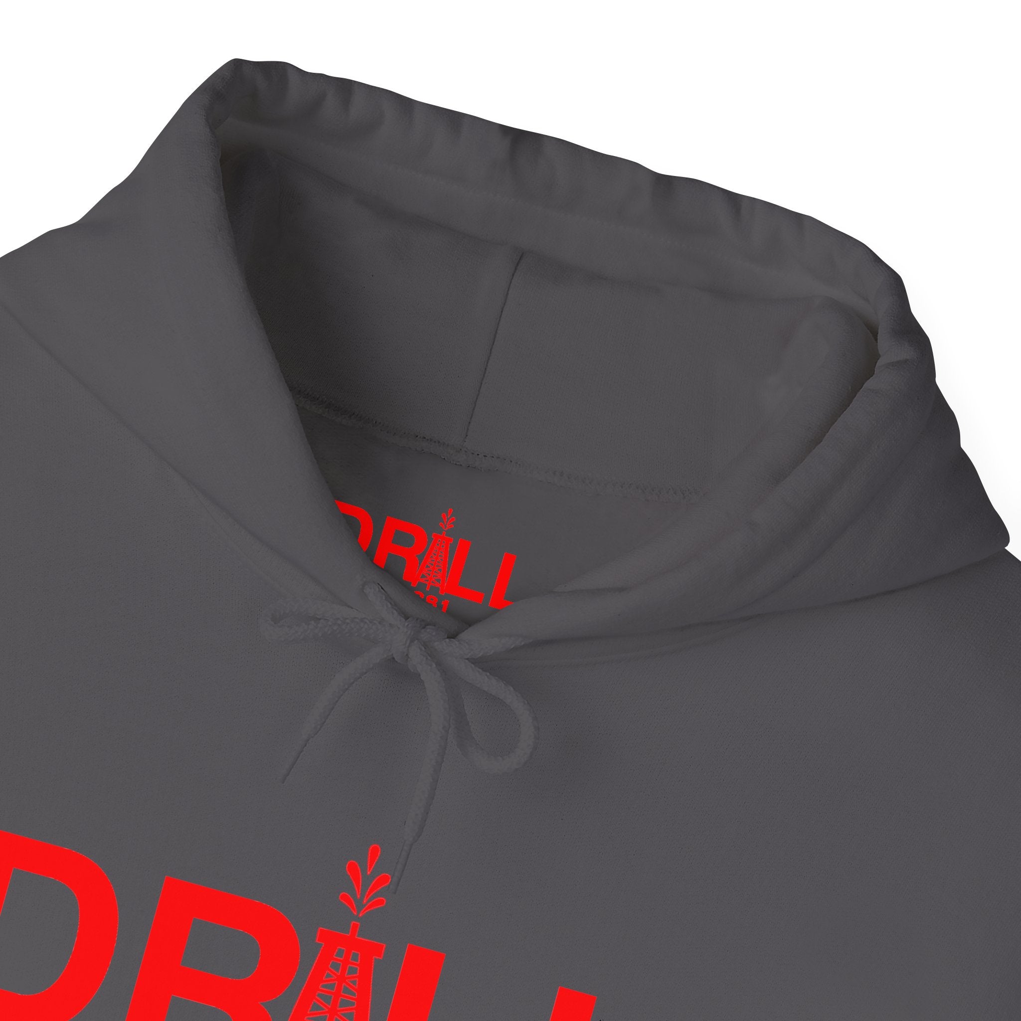 Drill Basic Red Logo - Heavy Blend™ Hoodie