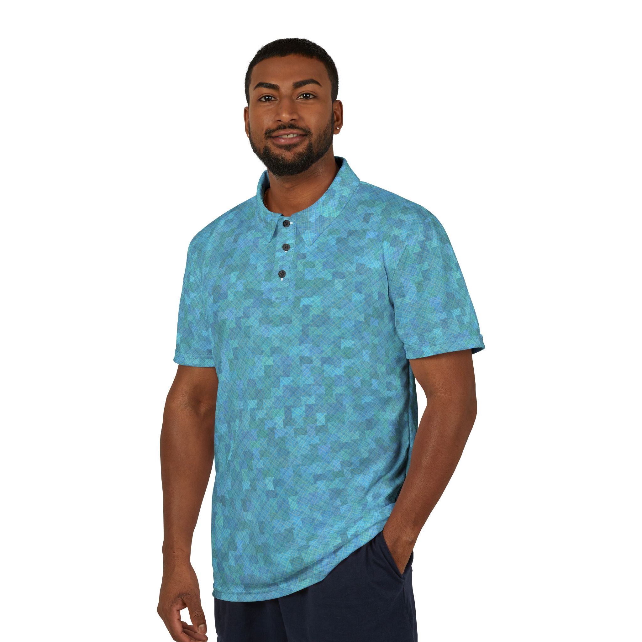 The G Small Pattern - Stylish Men’s Polo Shirt
