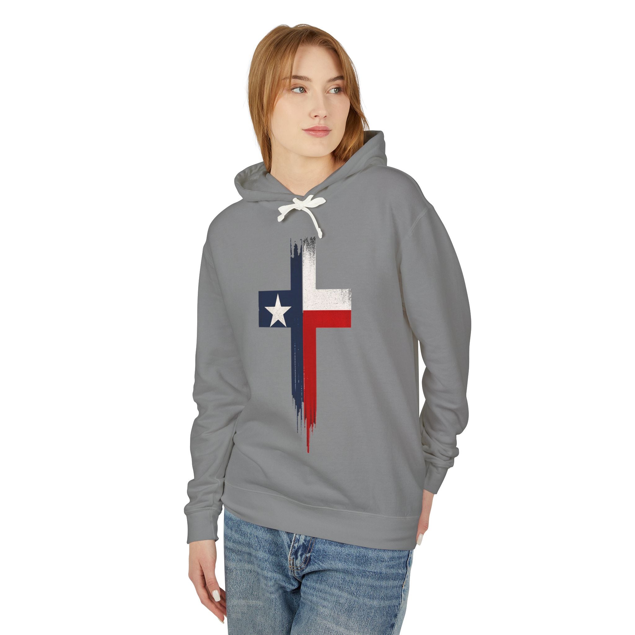 Texas Cross - Soft Lightweight Hoodie
