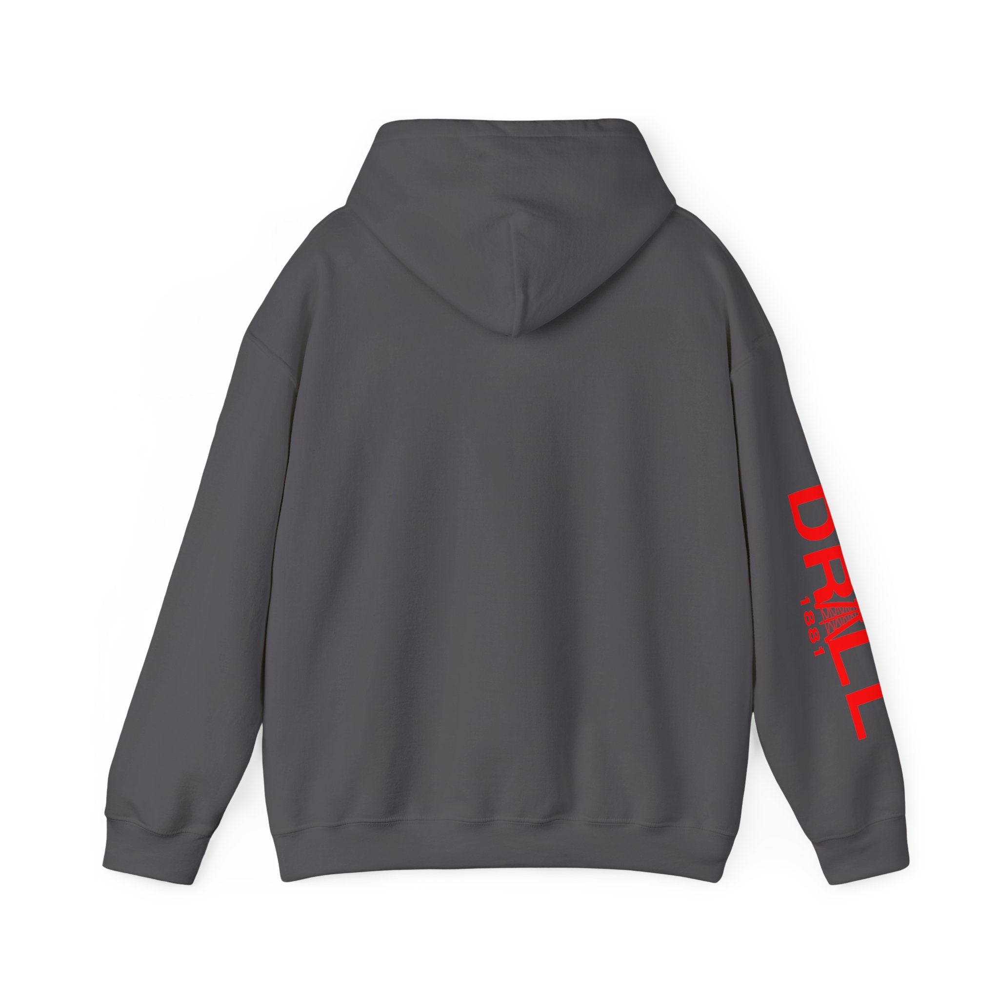 Drill Basic Red Logo - Heavy Blend™ Hoodie