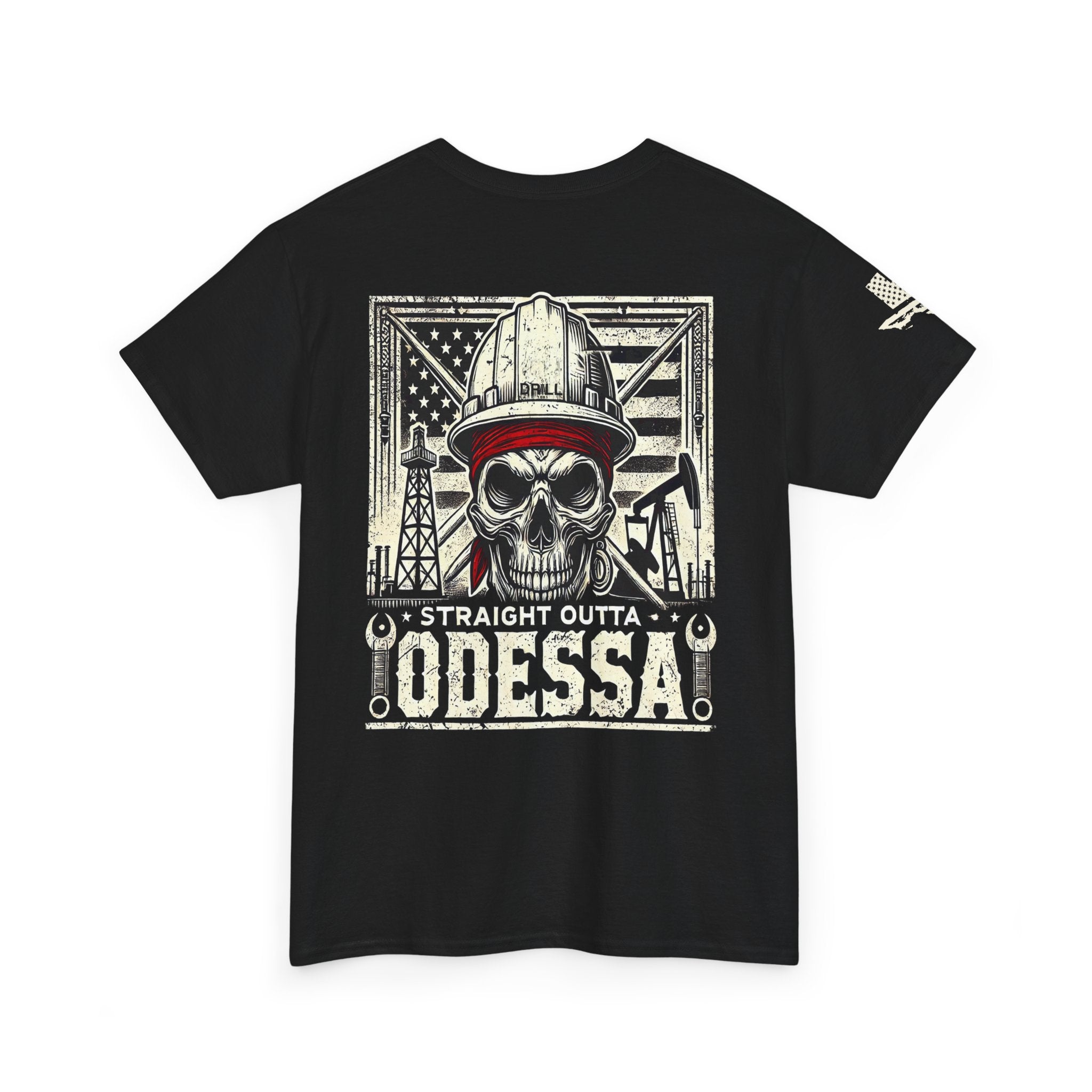 Straight Outta Odessa Pirate 2 - SS - Black - Back