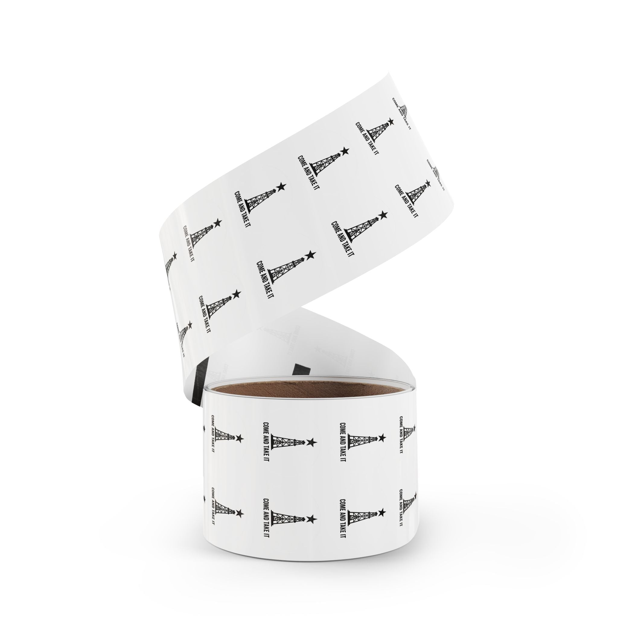 Come and Take it - Round Sticker Label Rolls