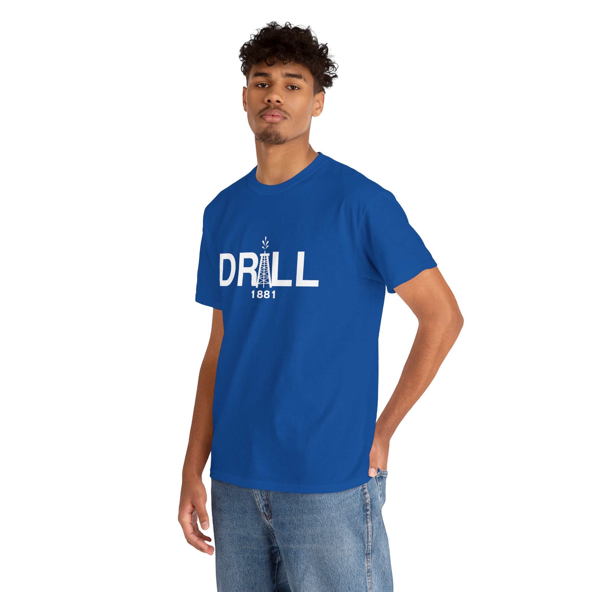 Drill Basic White Logo - SS - Front