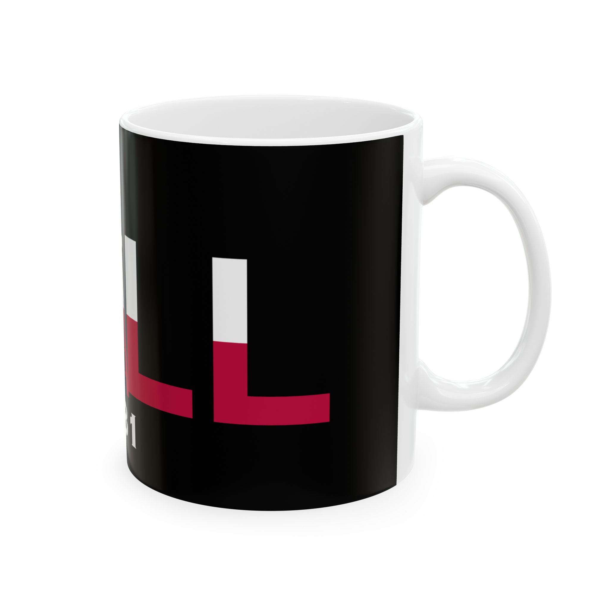 Texas Flag Drill Logo Ceramic Mug