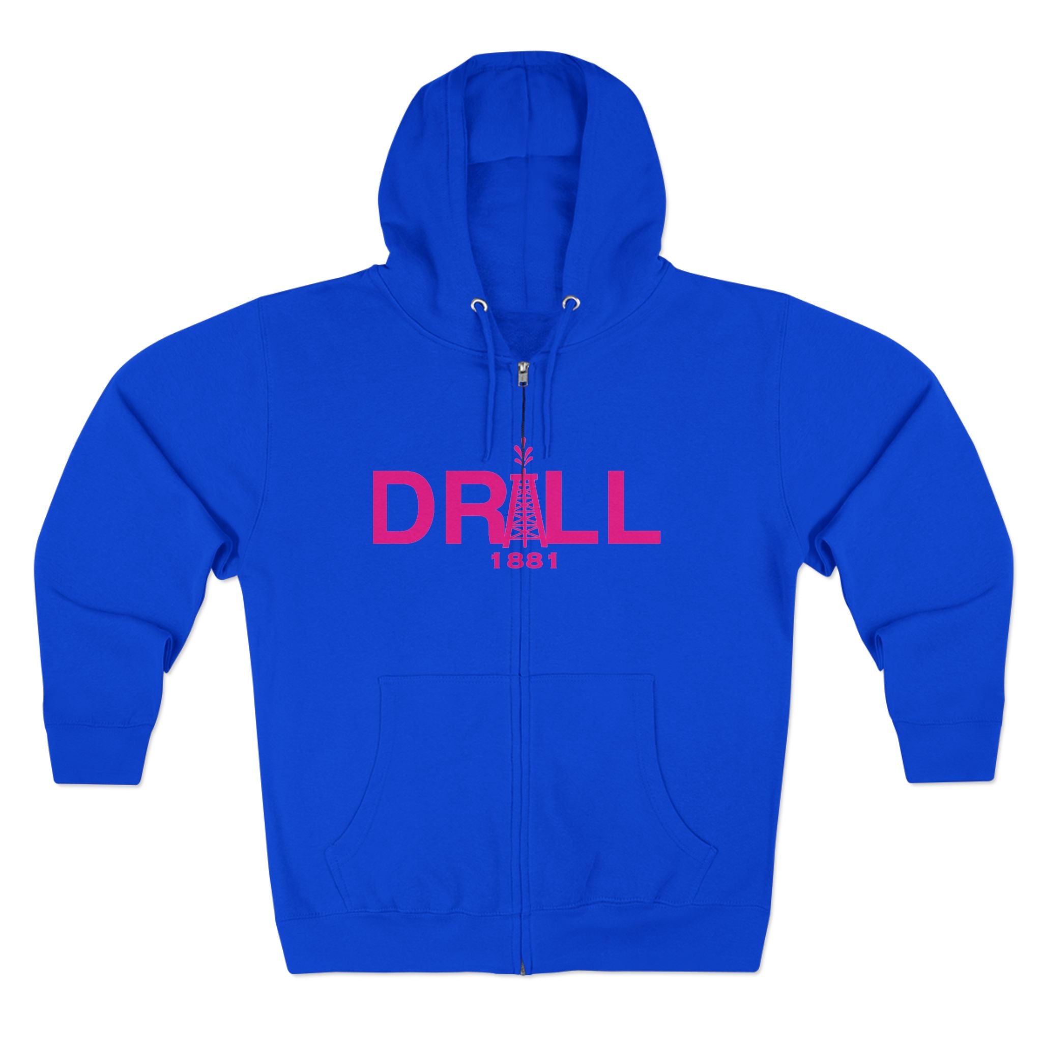 Glitter Pumpjack Unisex Zip Hoodie - Perfect for Oil & Gas Enthusiasts