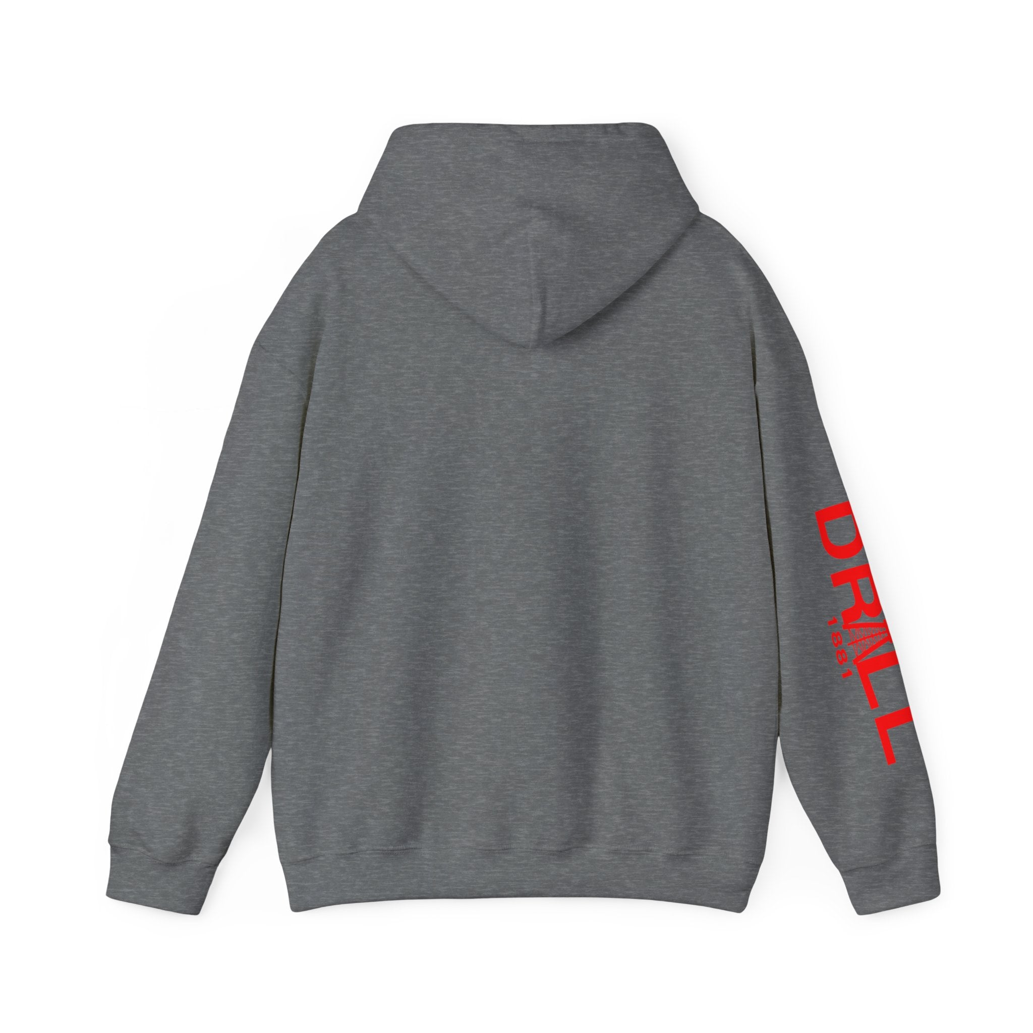 Drill Basic Red Logo - Heavy Blend™ Hoodie