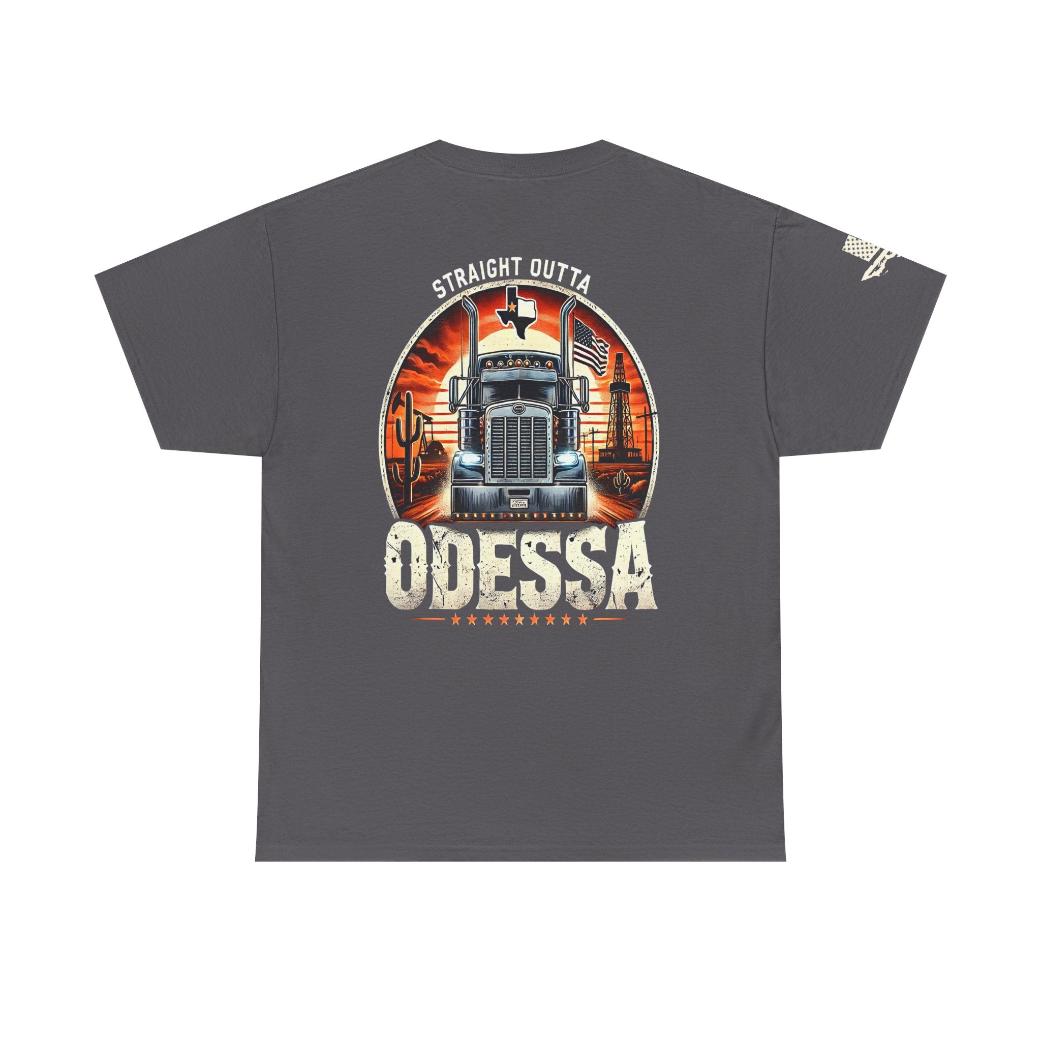 Straight Outta Odessa Trucker - SS - Back
