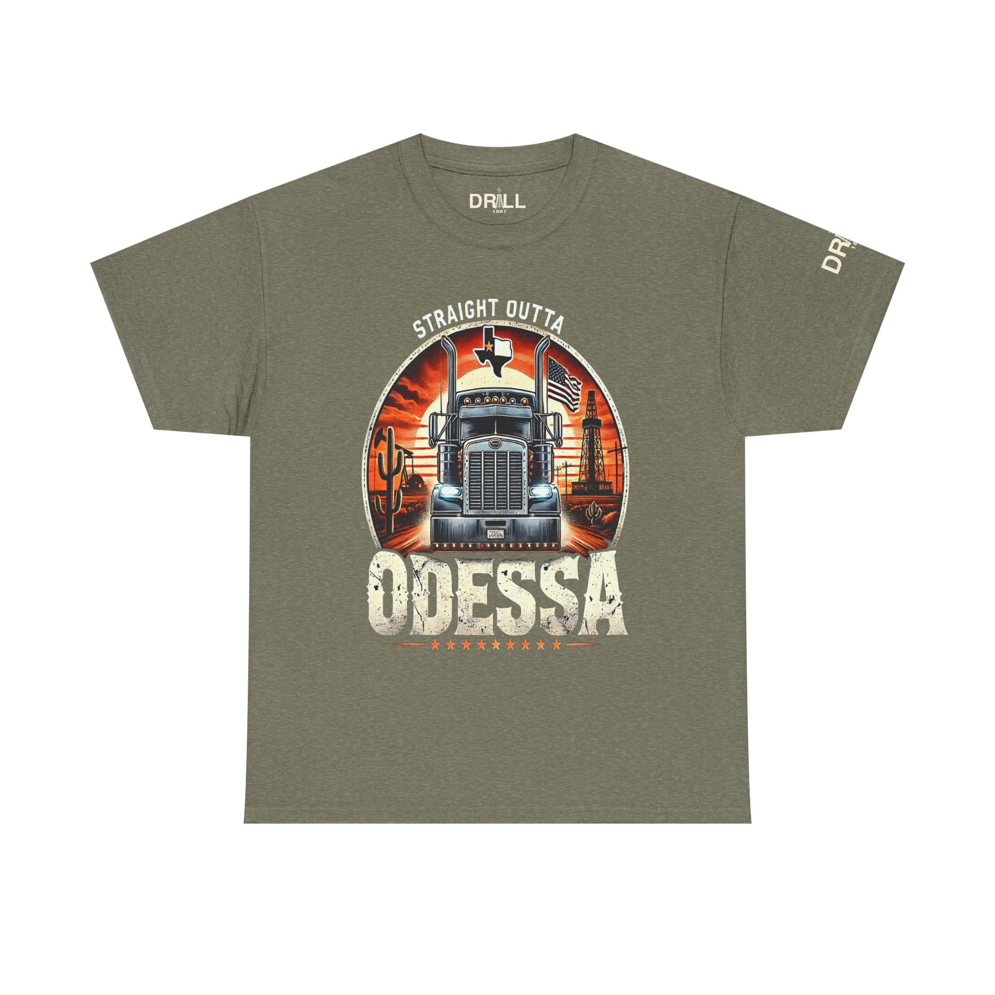 Straight Outta Odessa Trucker - SS - Front