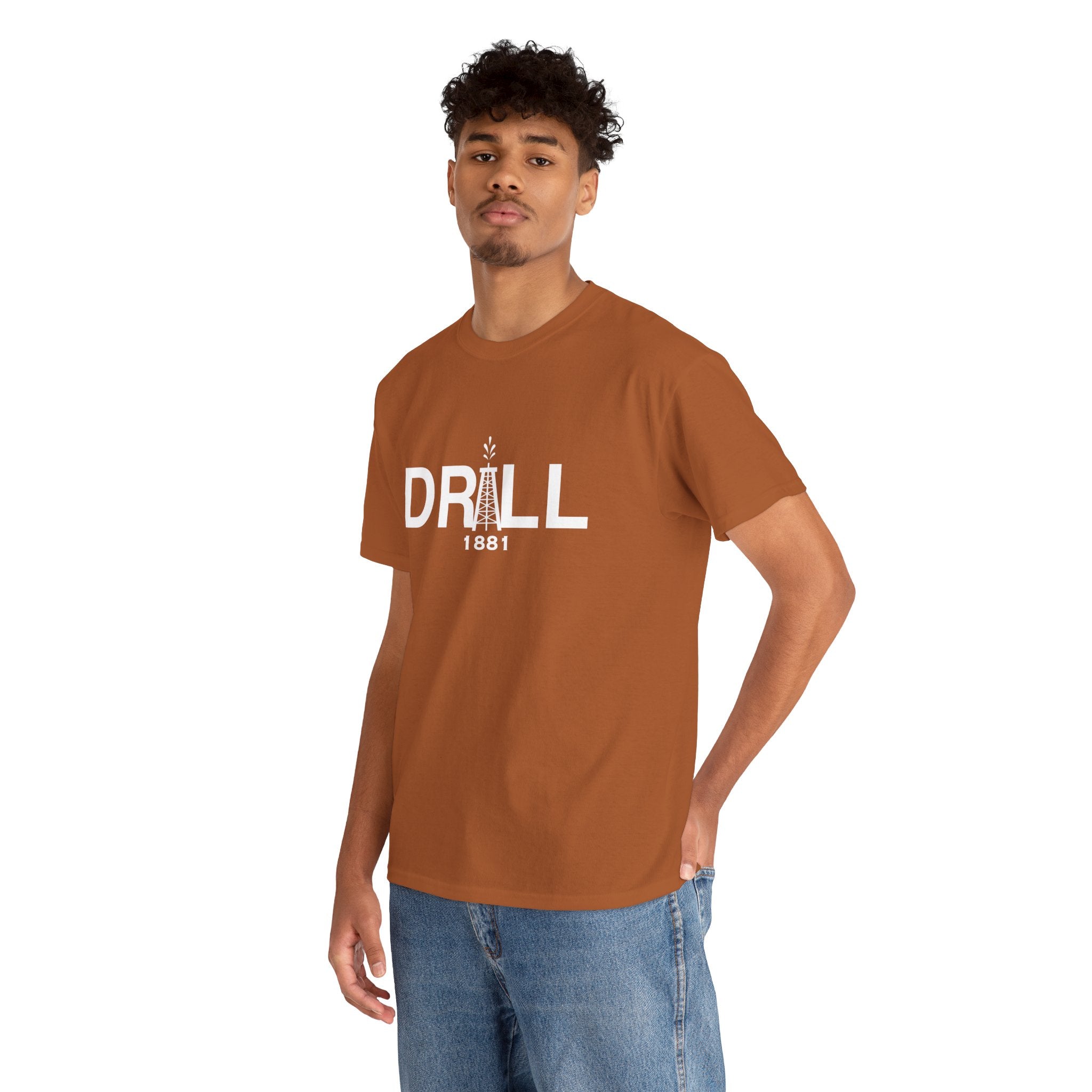 Drill Basic White Logo - SS - Front