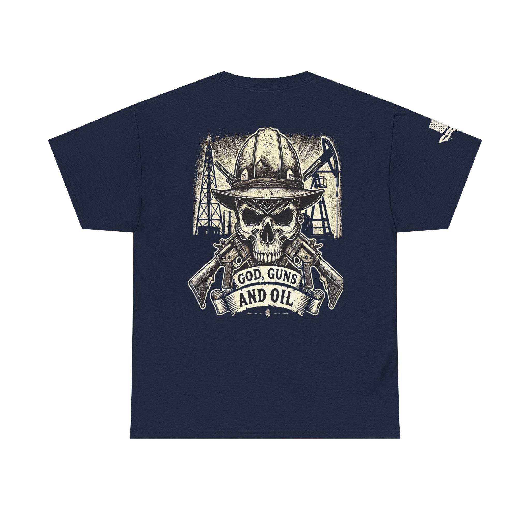 God, Guns, and Oil - SS - Back