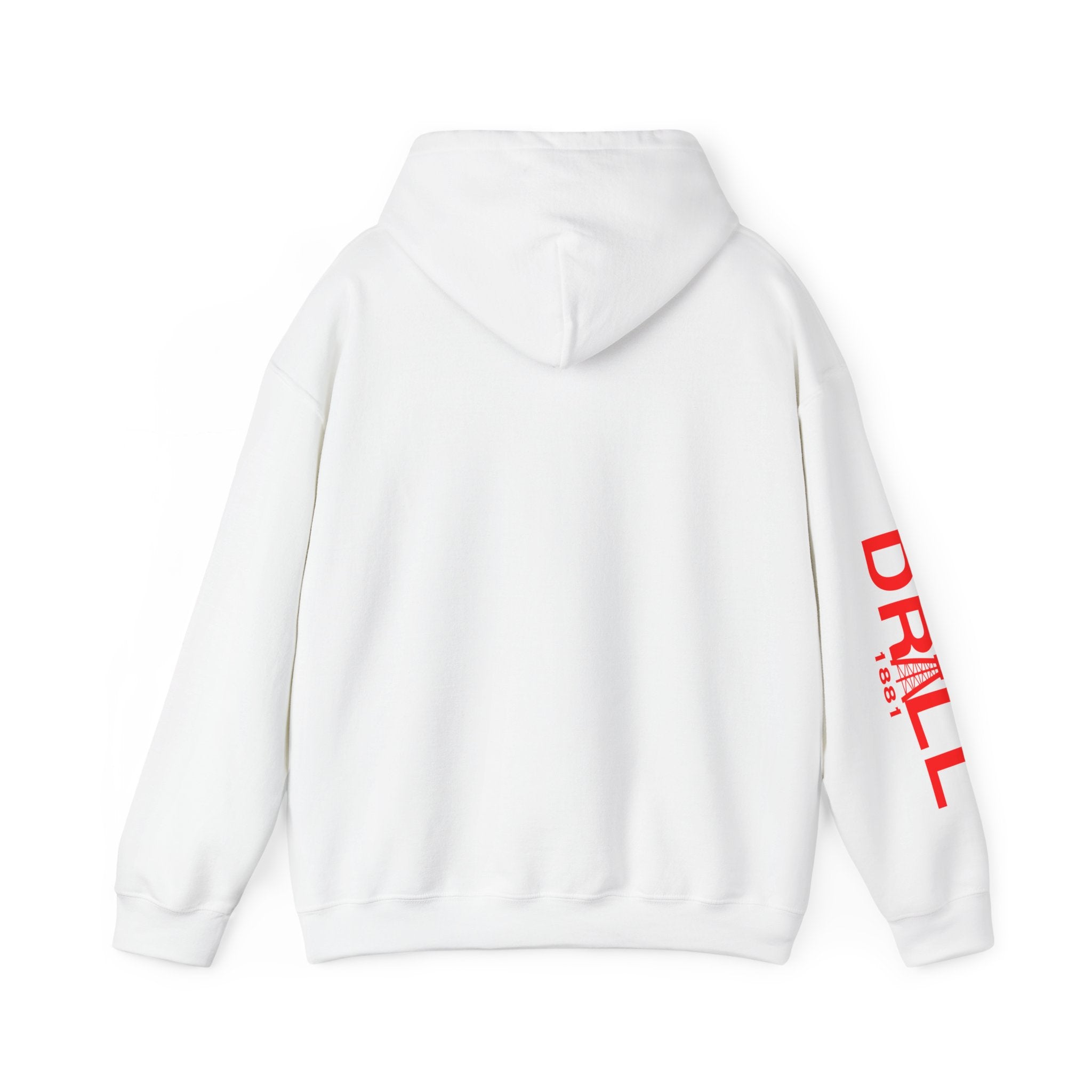 Drill Basic Red Logo - Heavy Blend™ Hoodie