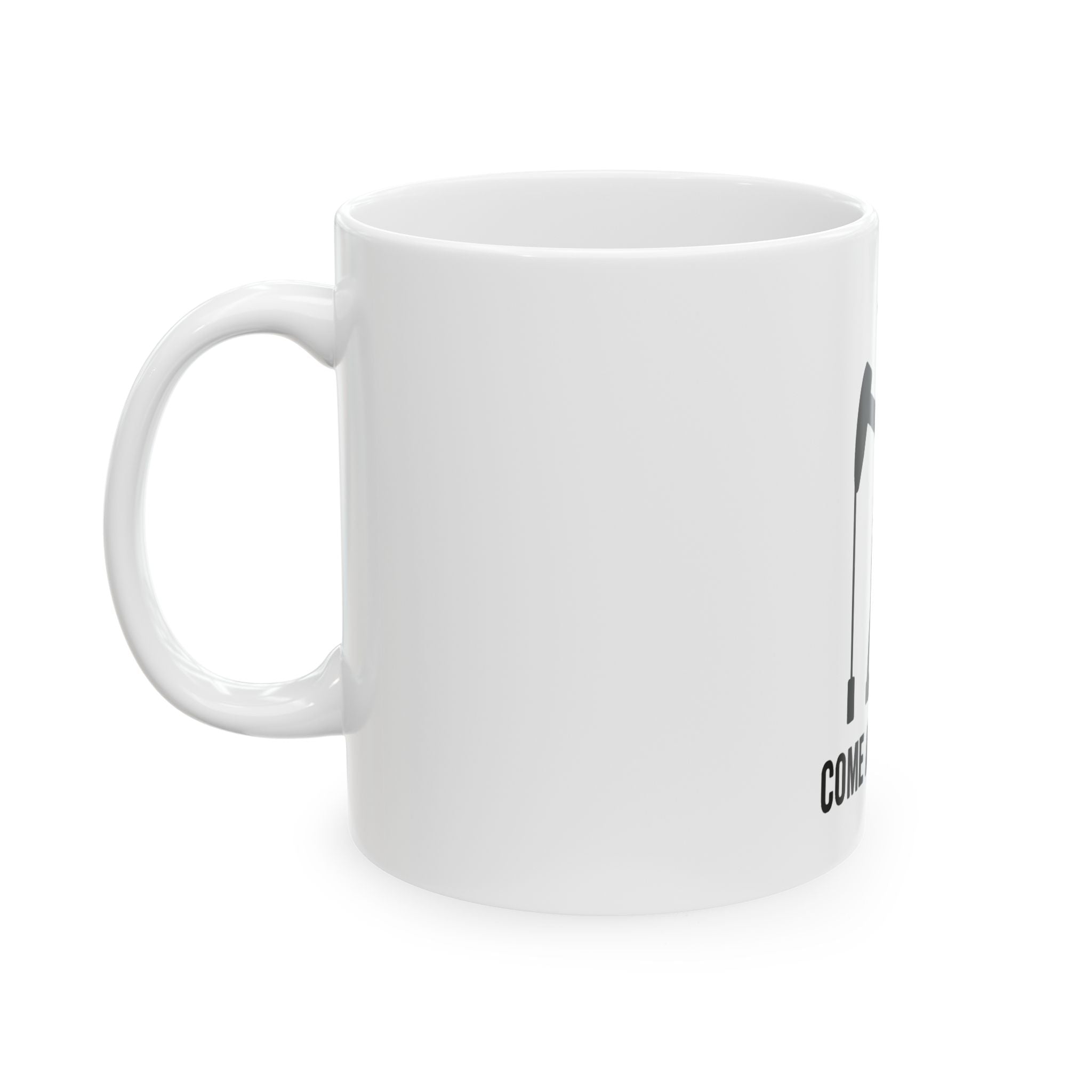 Come and Take it Pumpjack Ceramic Coffee Mug