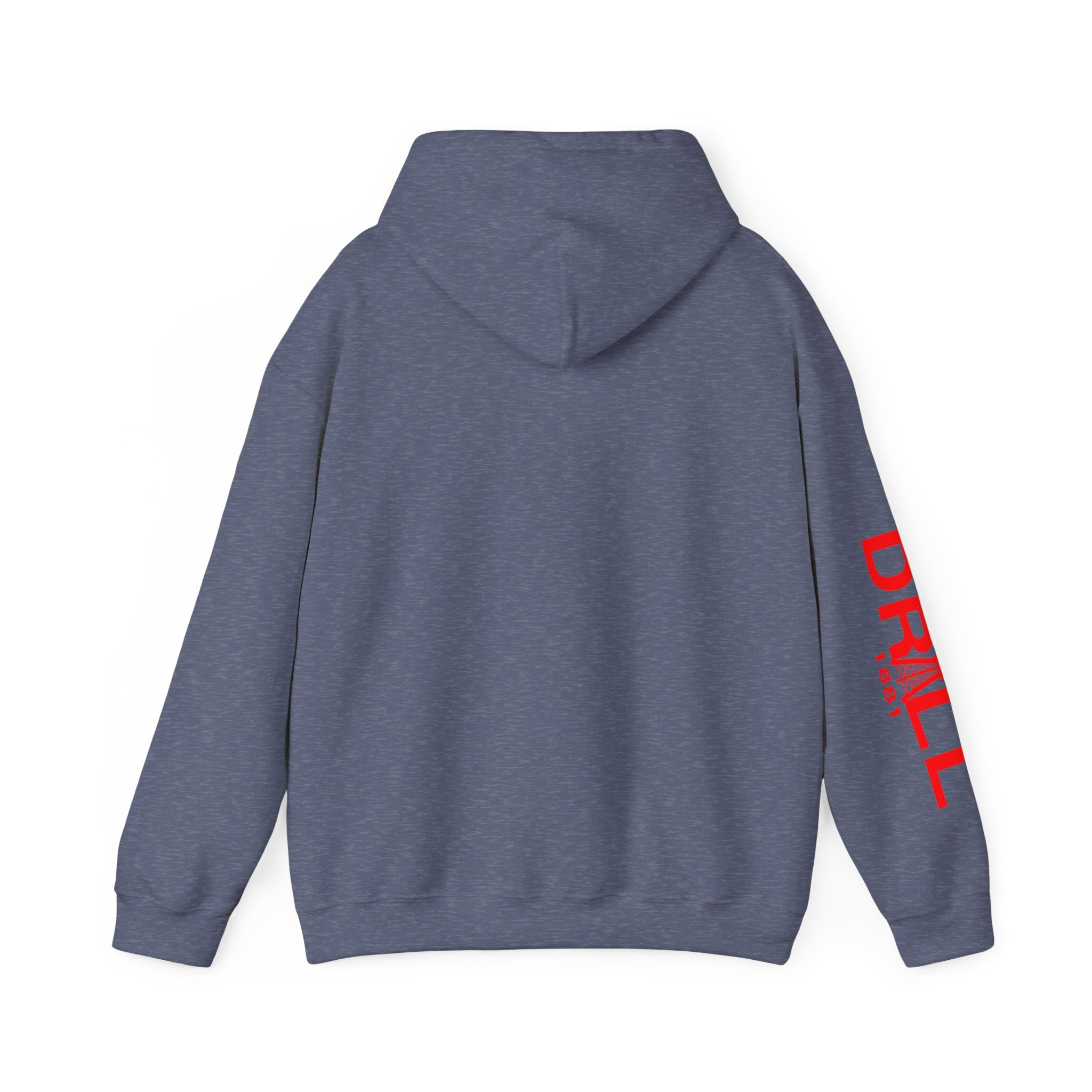 Drill Basic Red Logo - Heavy Blend™ Hoodie
