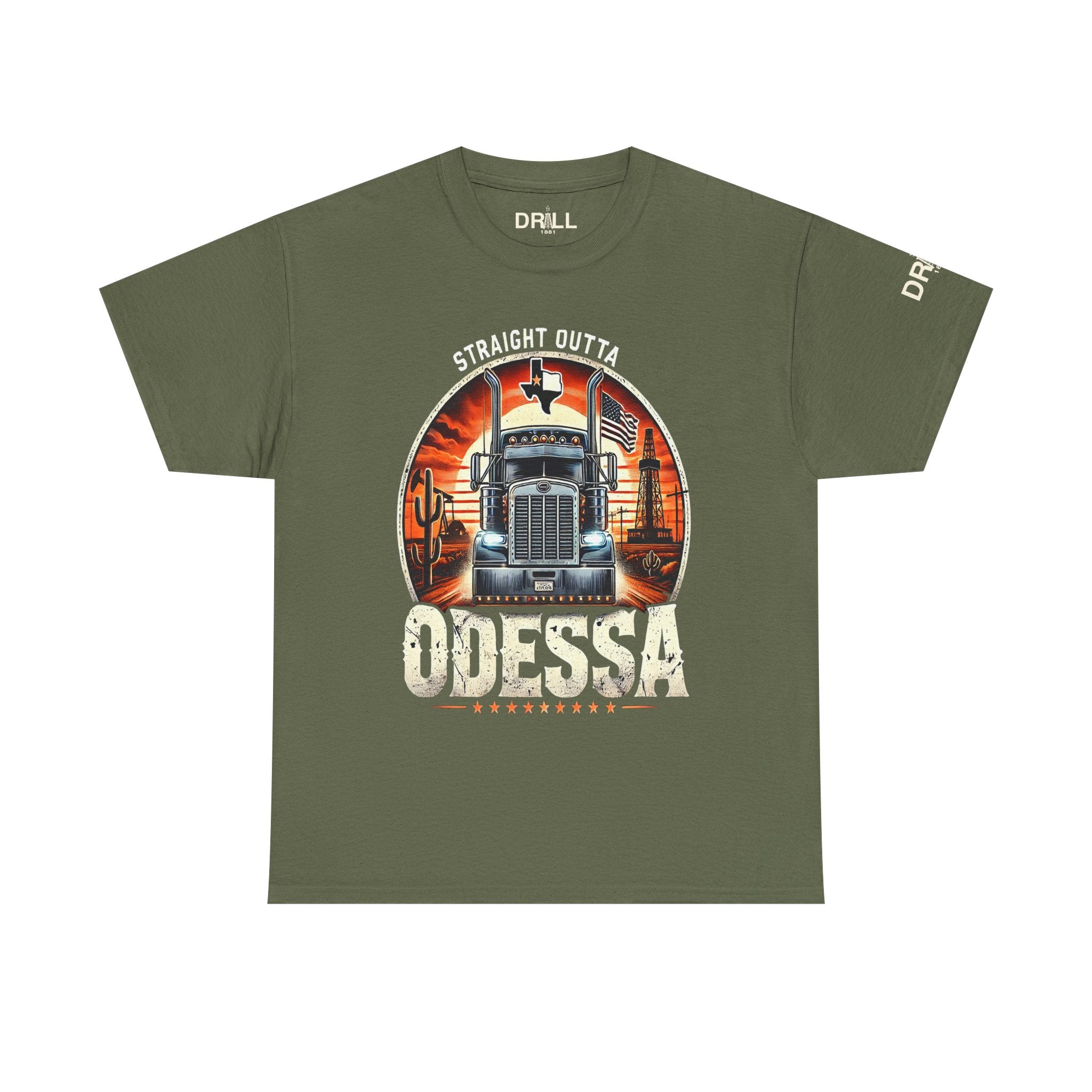 Straight Outta Odessa Trucker - SS - Front