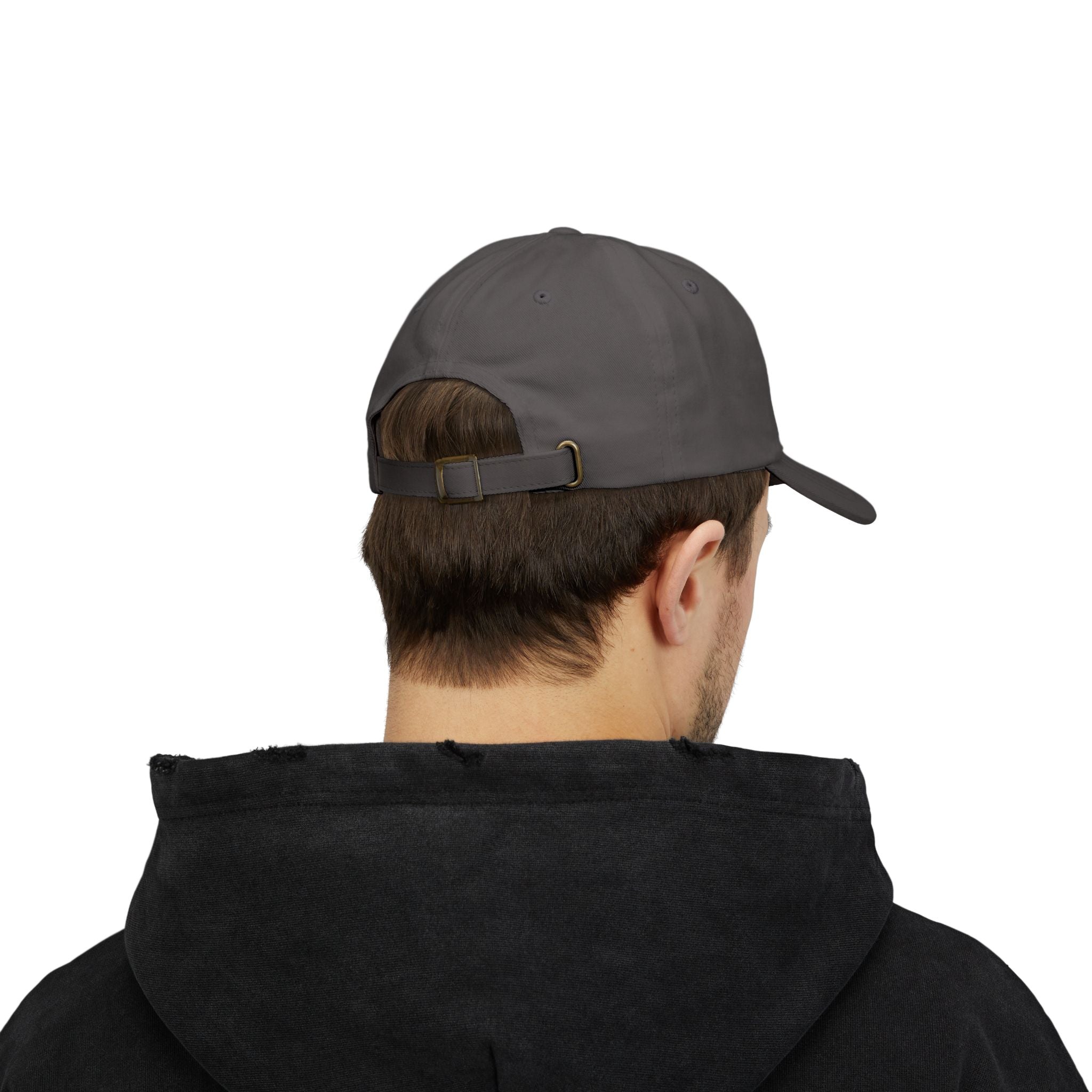 $50 Oil Classic Dad Cap - Vintage Style Adjustable White Hat