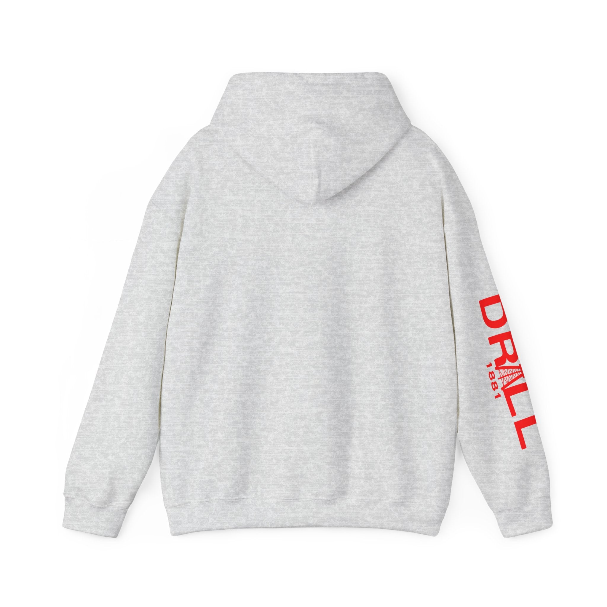 Drill Basic Red Logo - Heavy Blend™ Hoodie