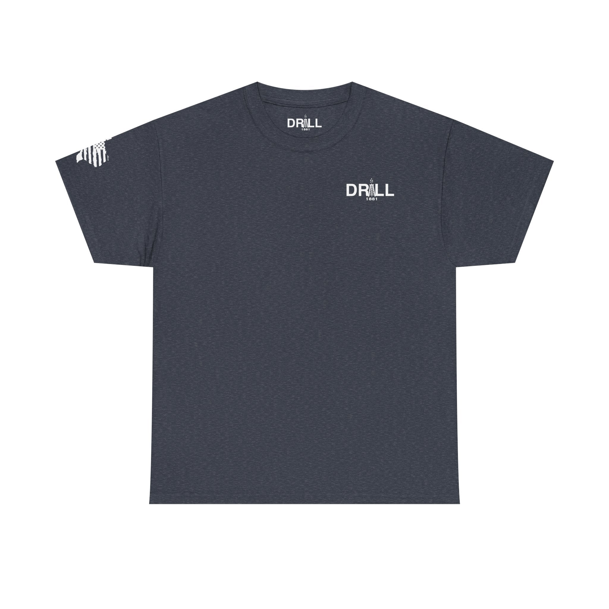 Drill Simple White - SS - Front