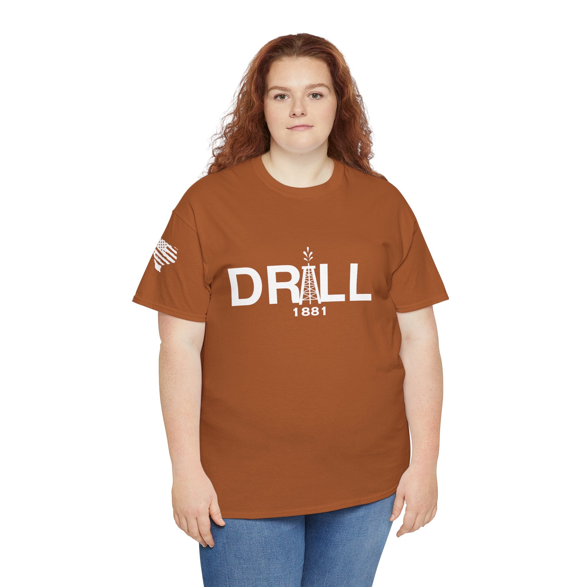 Drill Basic White Logo - SS - Front