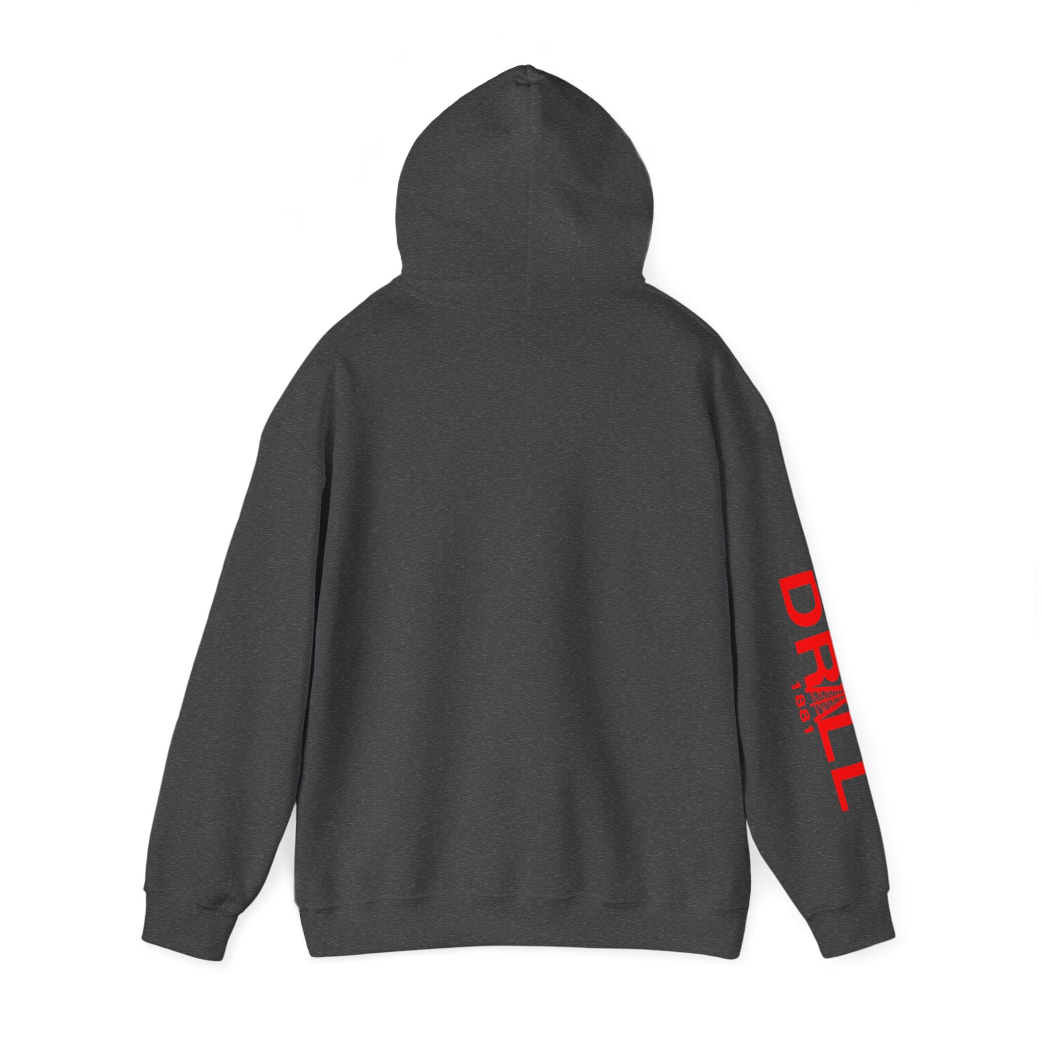 Drill Basic Red Logo - Heavy Blend™ Hoodie