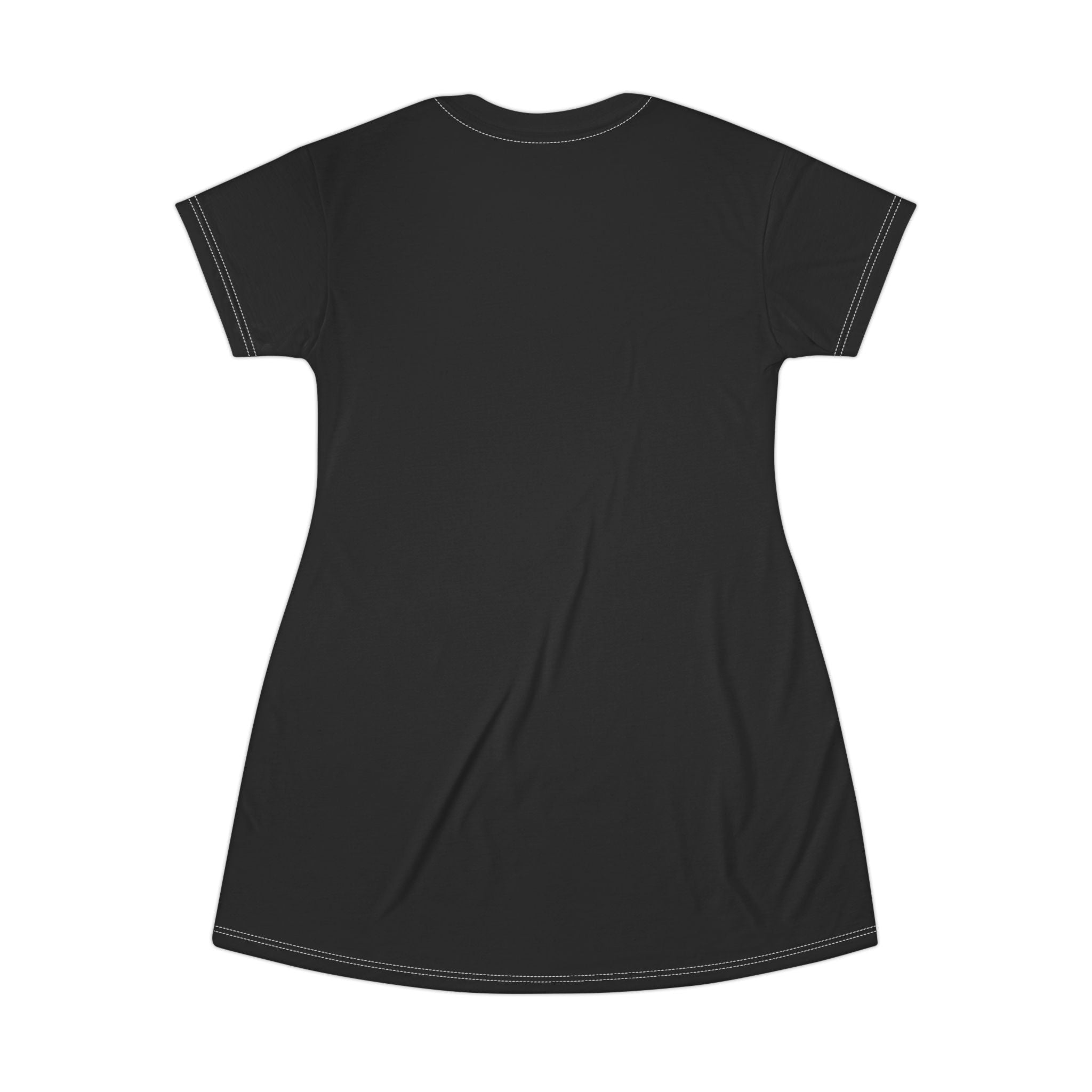 Freedom Over Fear T-Shirt Dress - Patriotic Style for Independence Day
