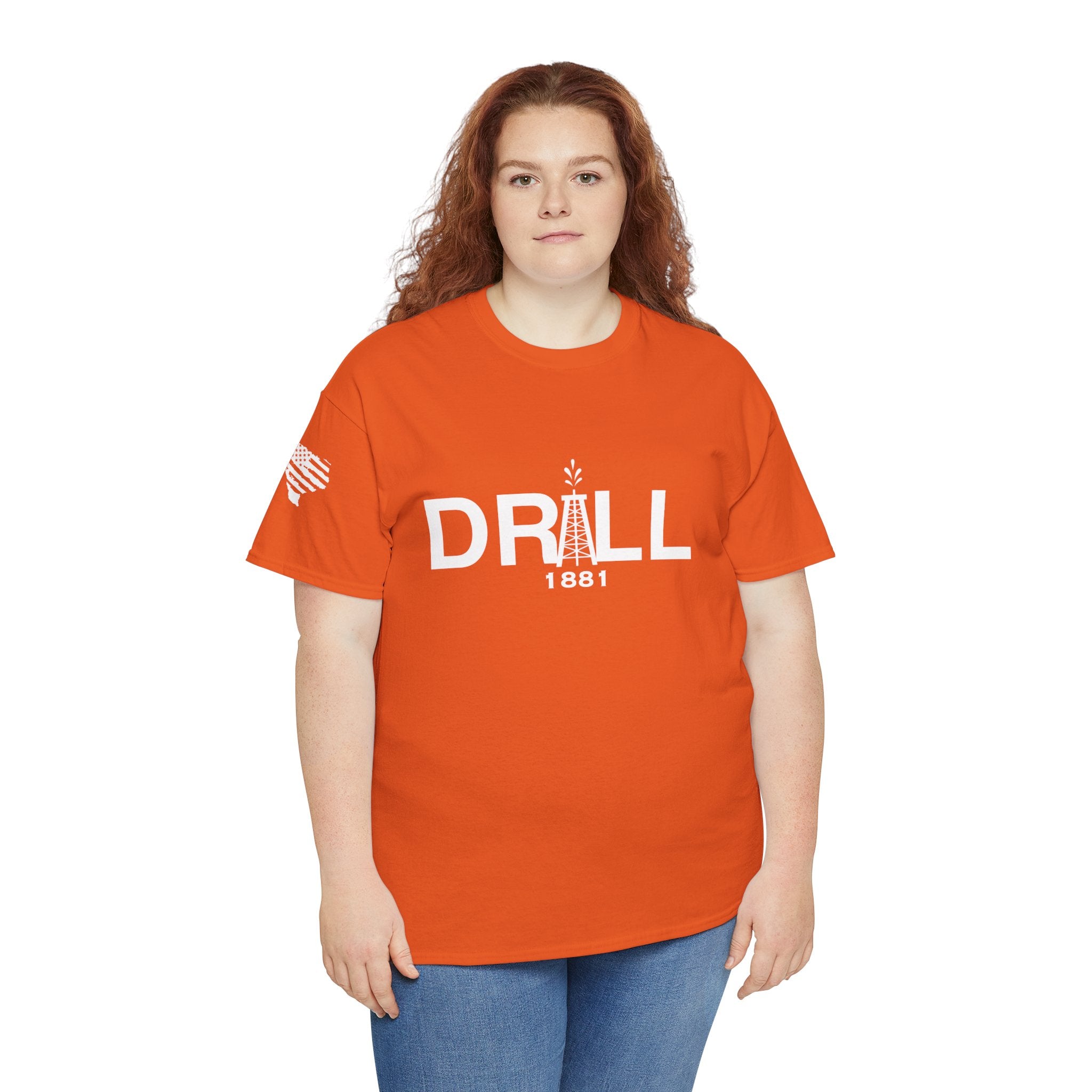 Drill Basic White Logo - SS - Front
