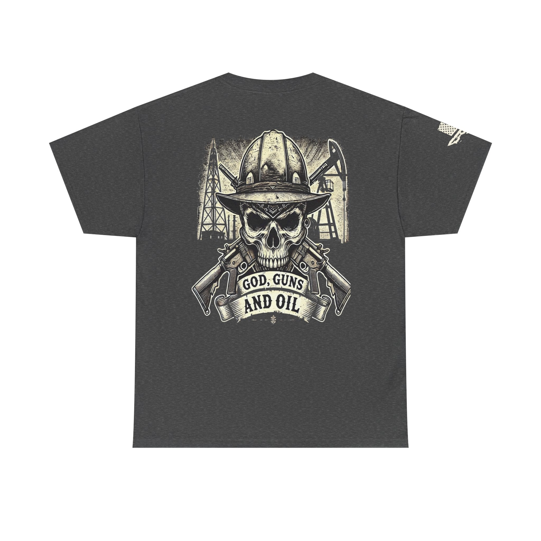 God, Guns, and Oil - SS - Back