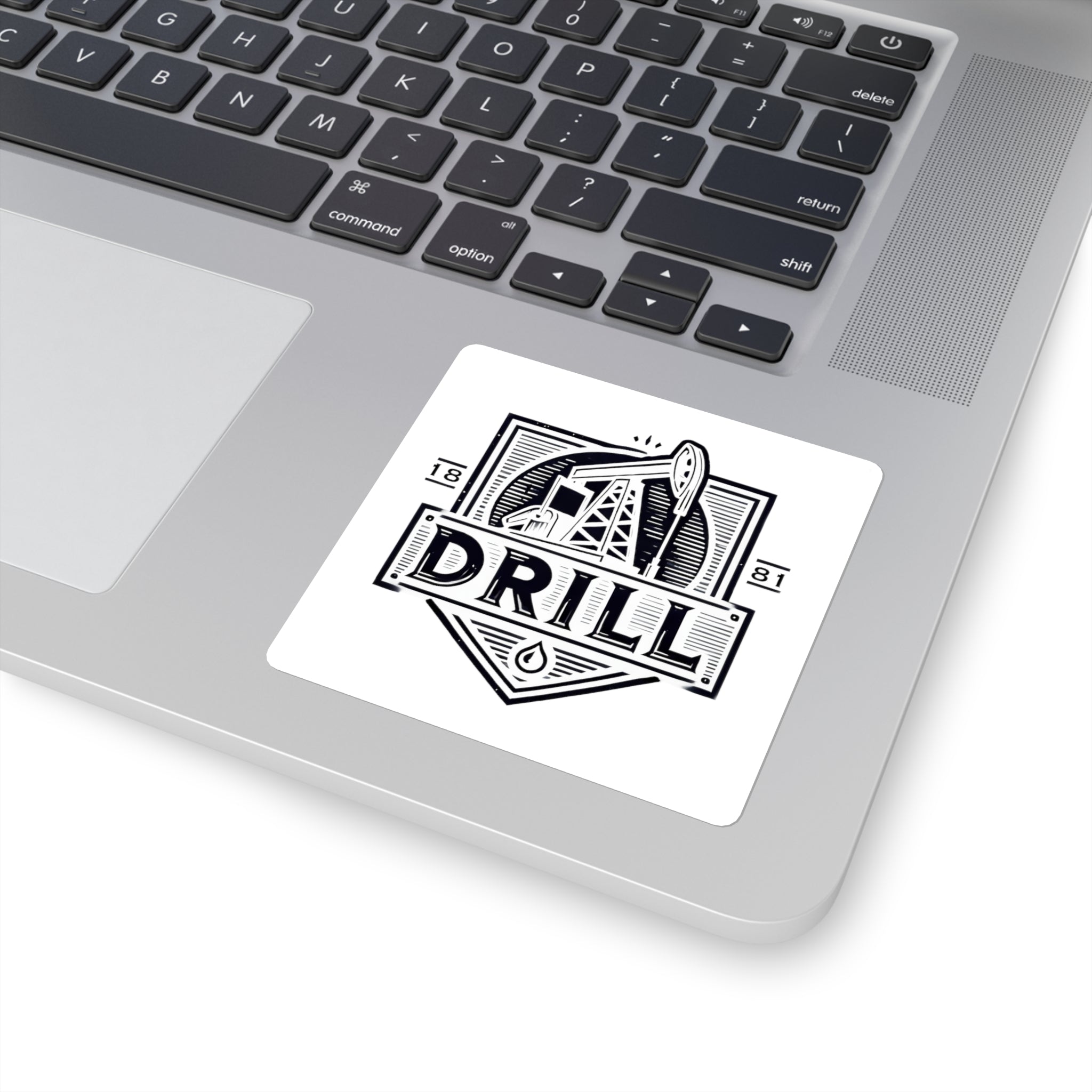 DRILL Shield - Square Stickers