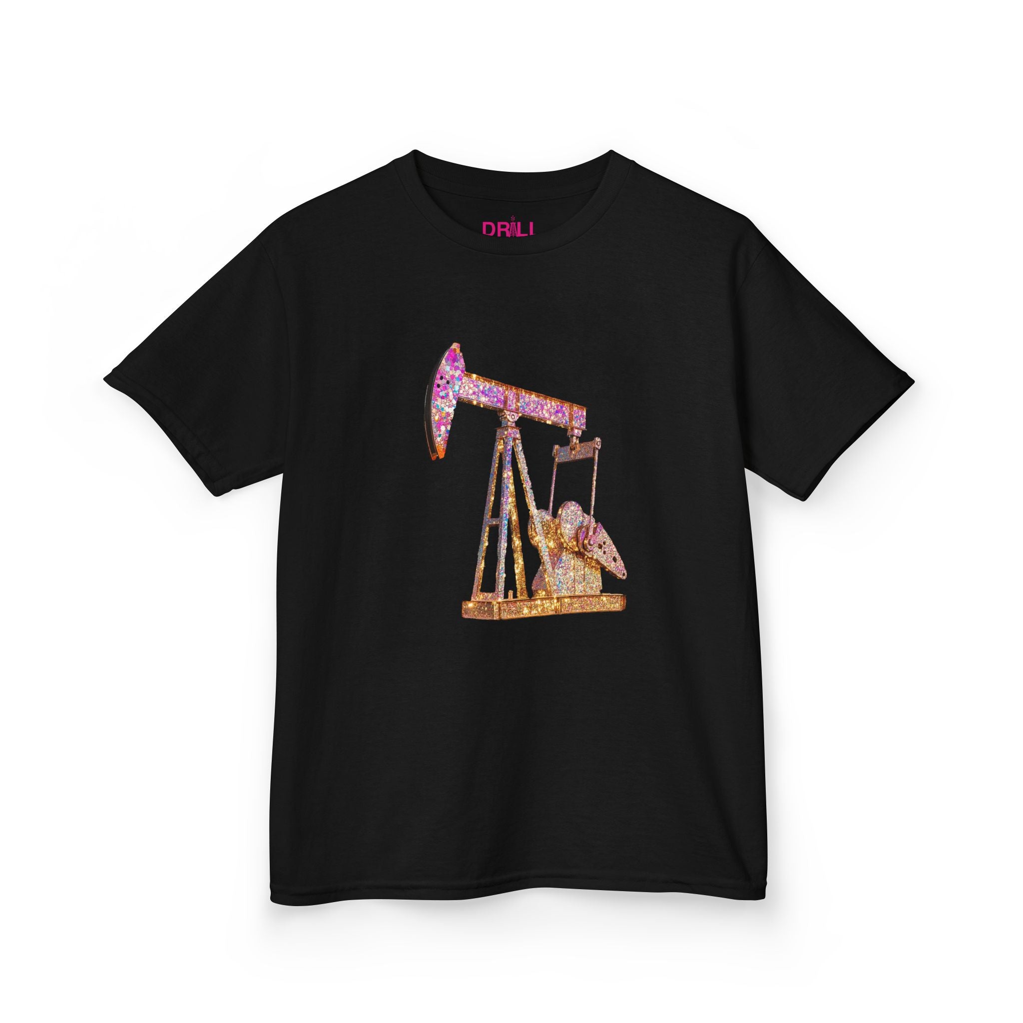Glitter Pump Jack - Kids Heavy Cotton™ Tee