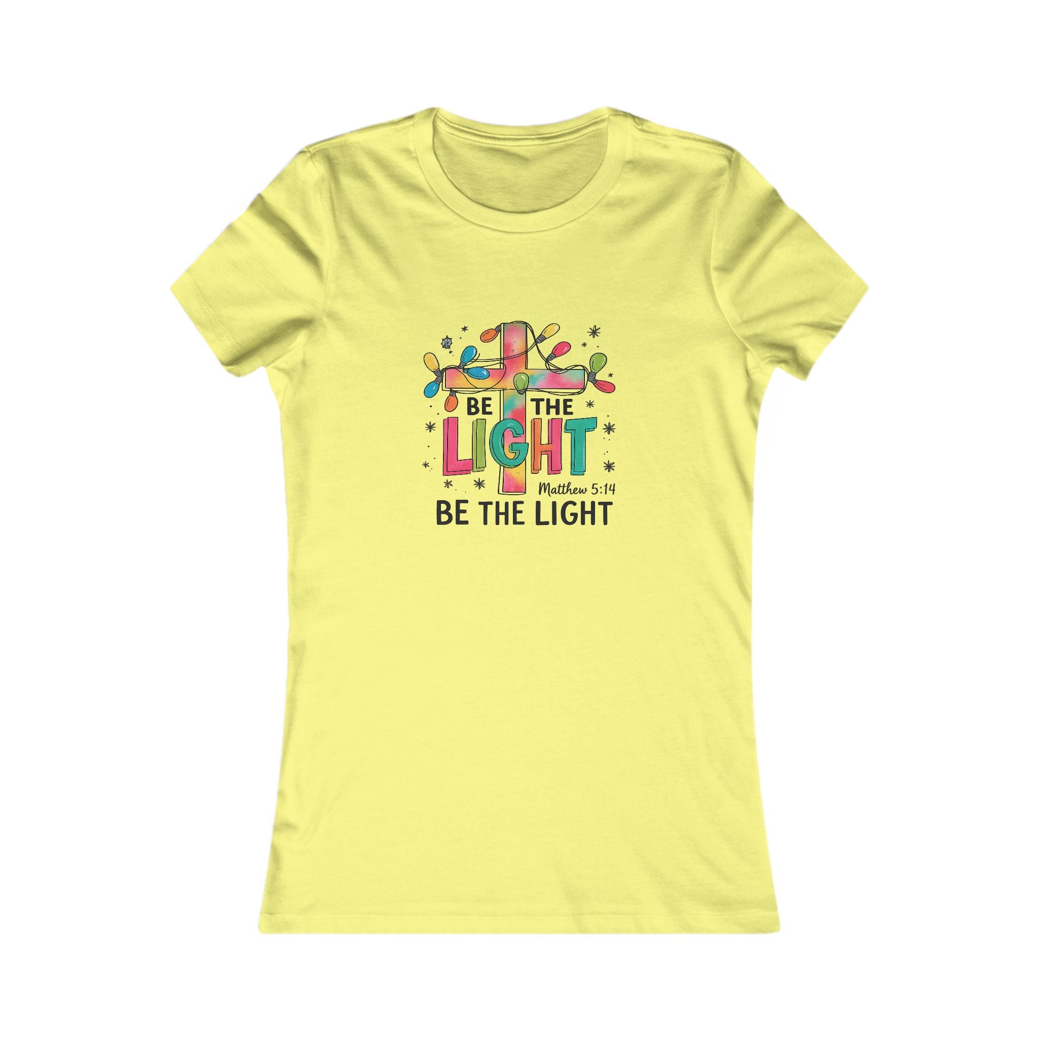 Be The Light Christmas Tee