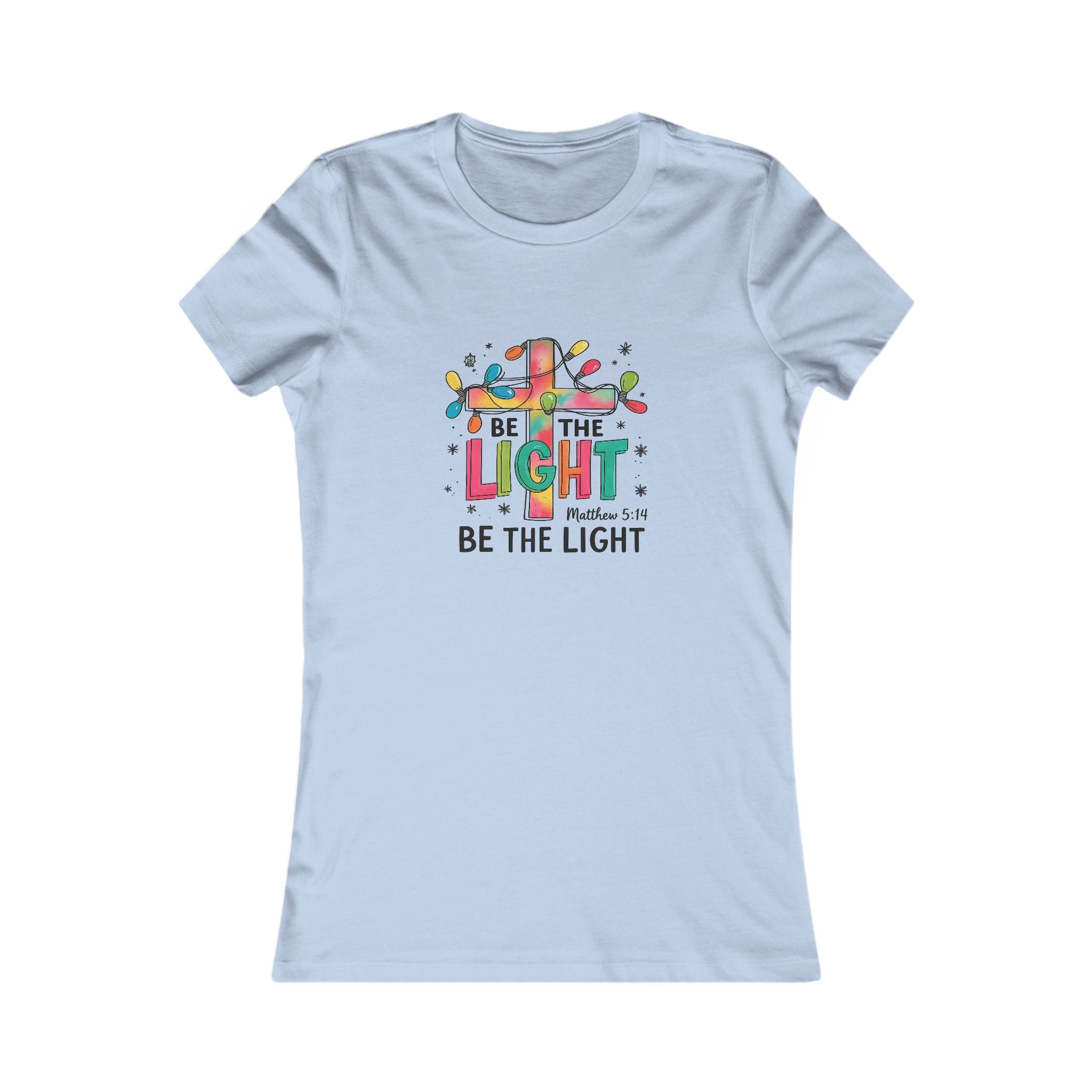 Be The Light Christmas Tee
