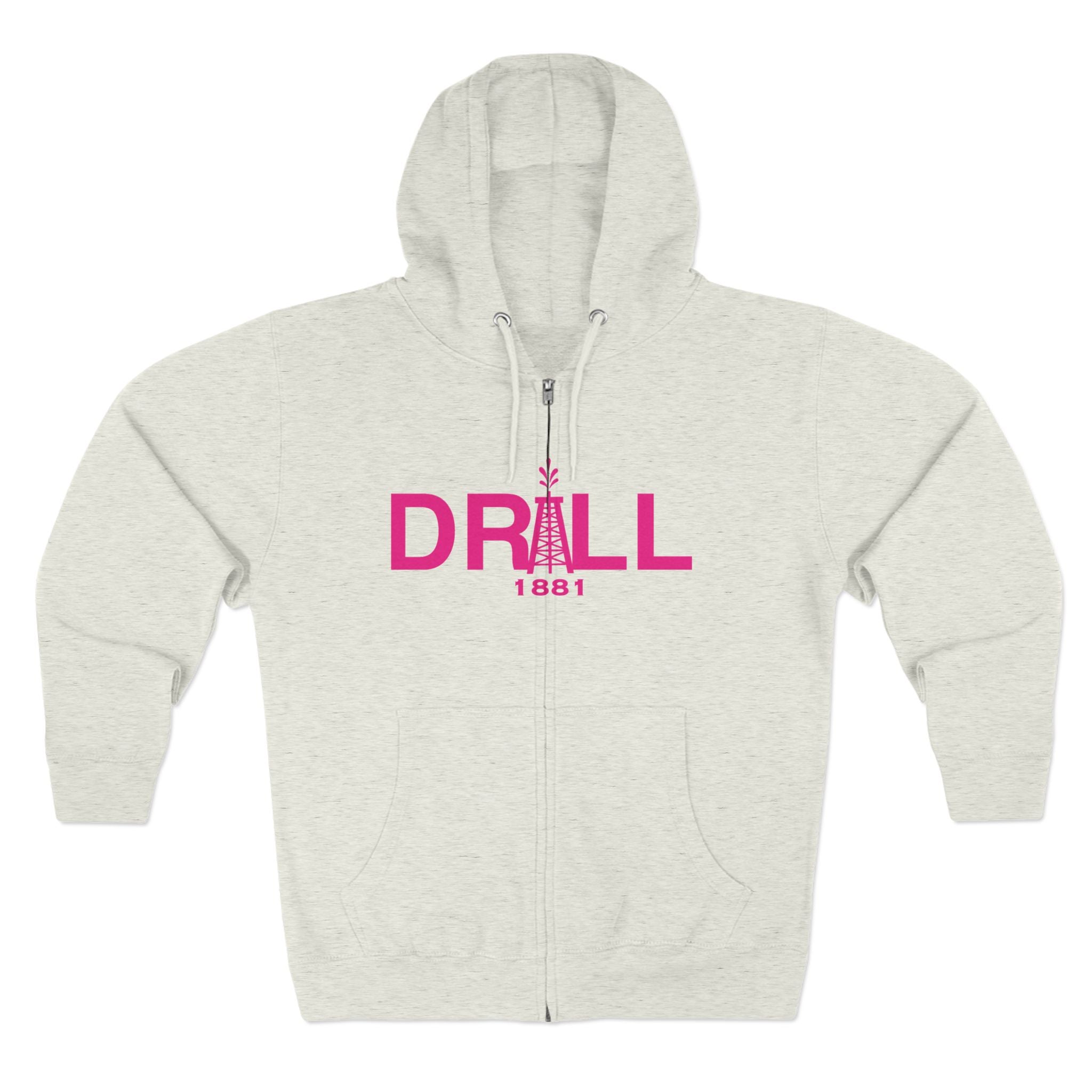Glitter Pumpjack Unisex Zip Hoodie - Perfect for Oil & Gas Enthusiasts