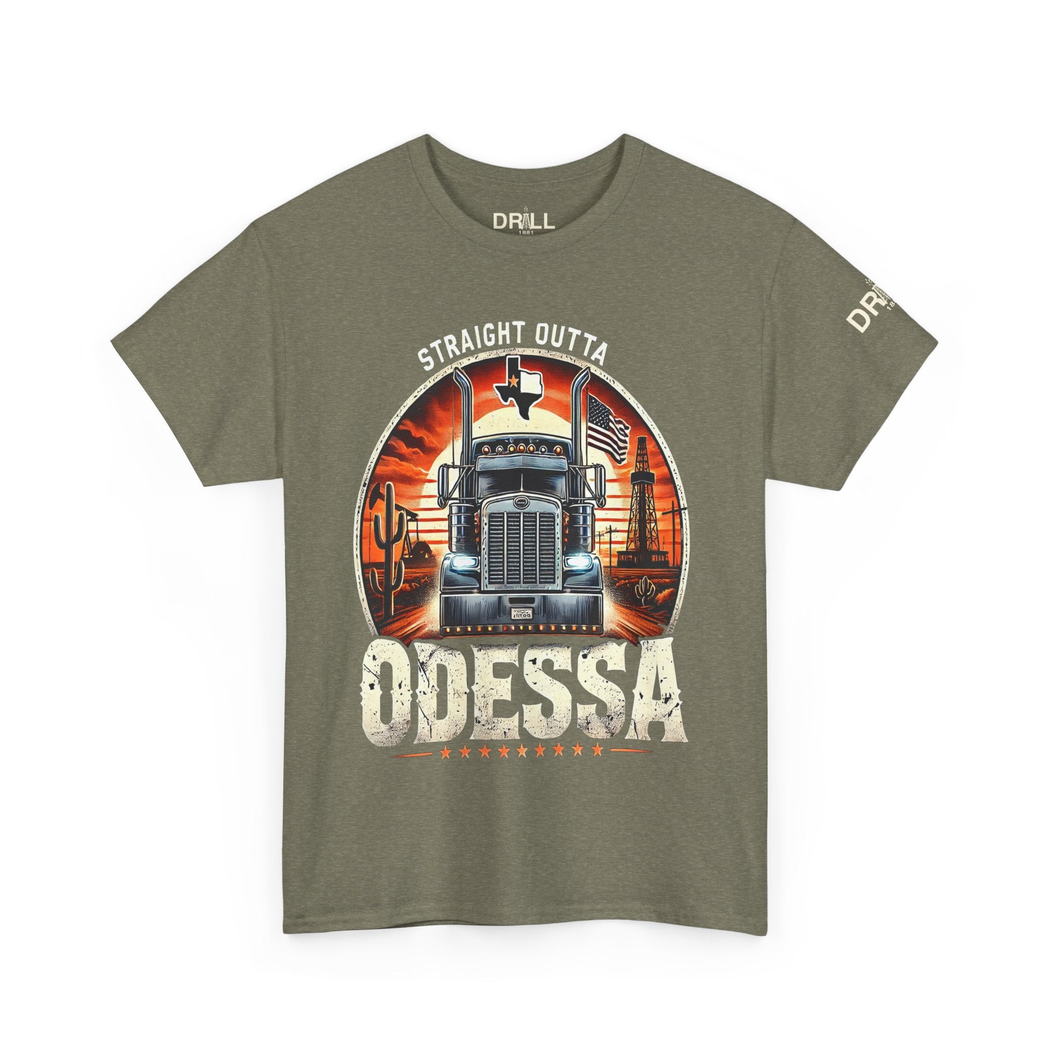 Straight Outta Odessa Trucker - SS - Front