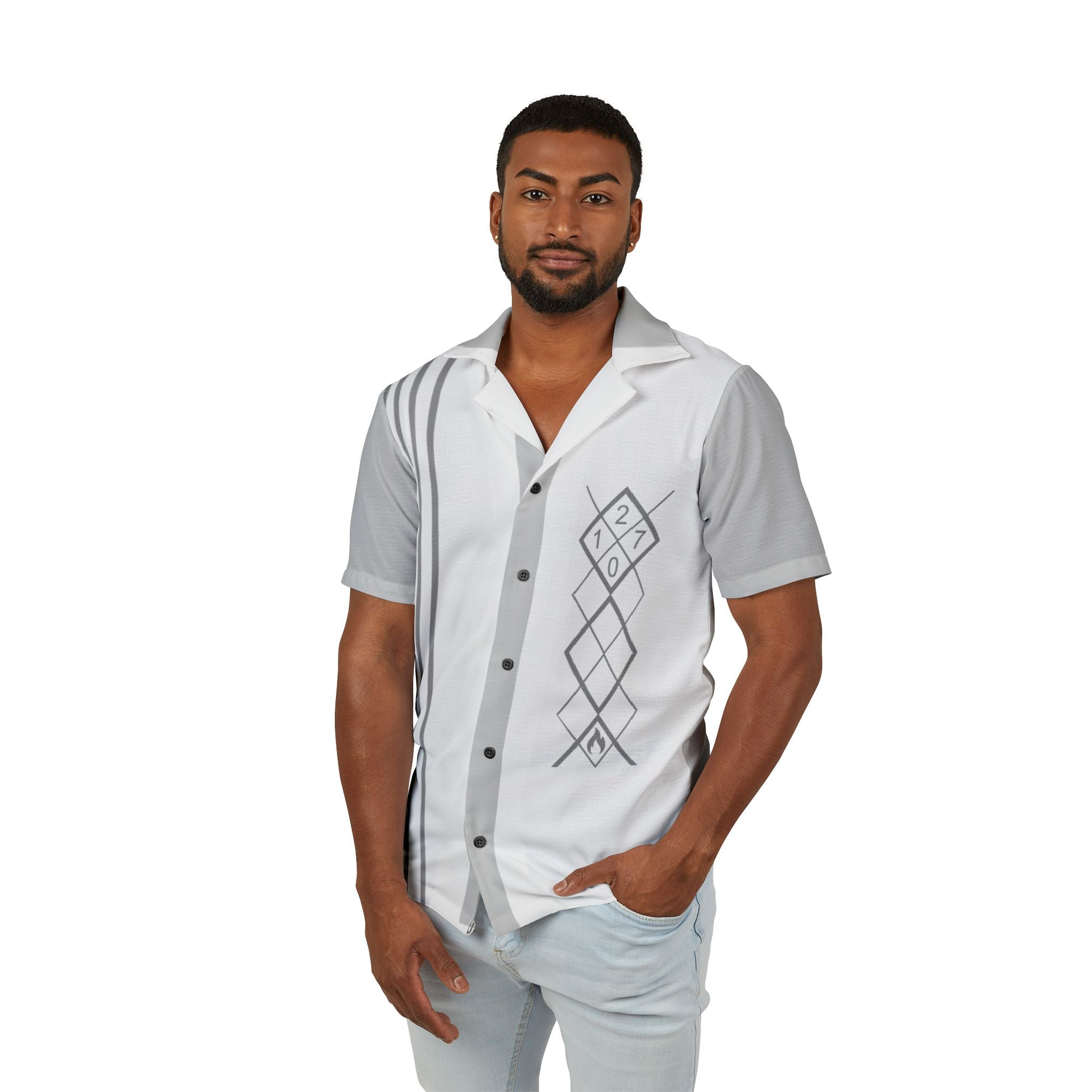 Flamable - Men's Hawaiian Camp Shirt