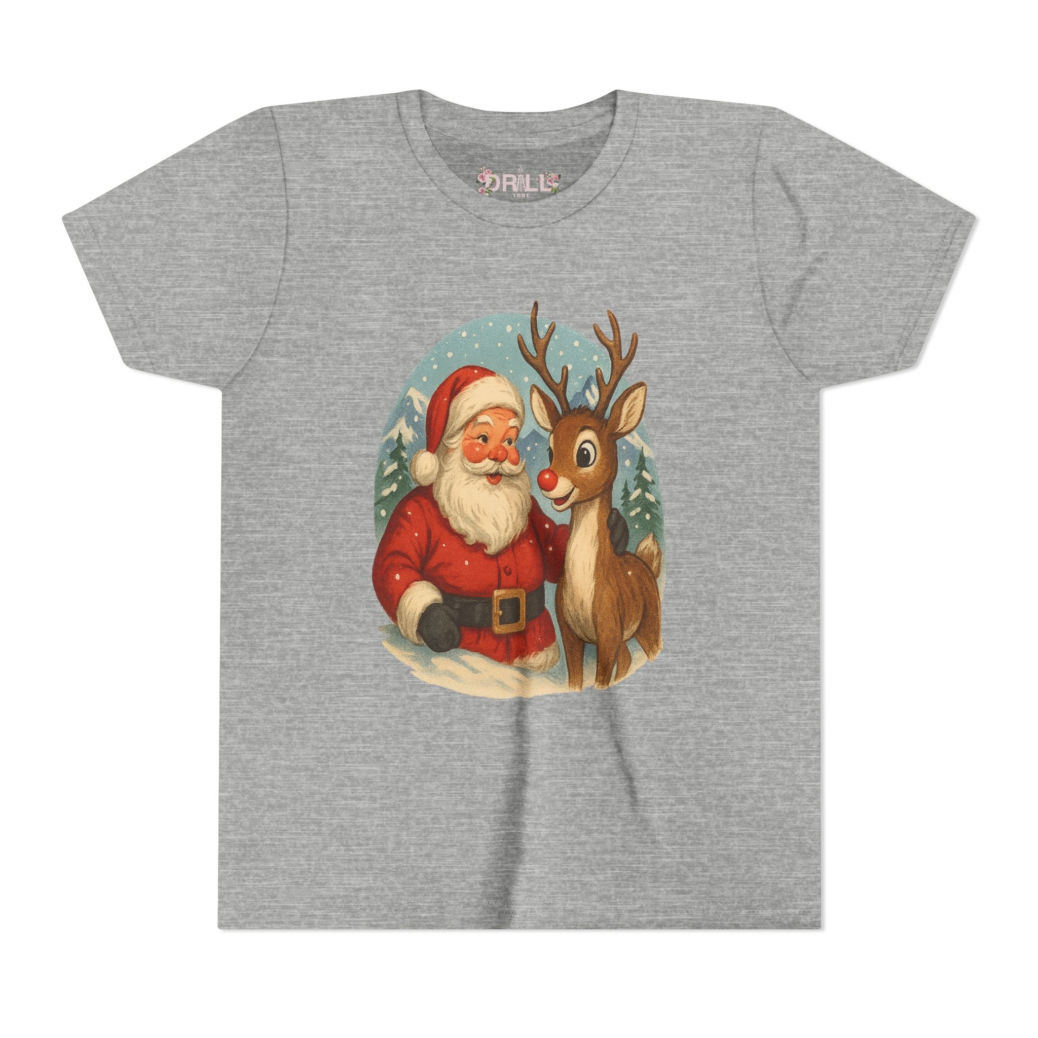 Santa Merry Christmas - Youth - Tee